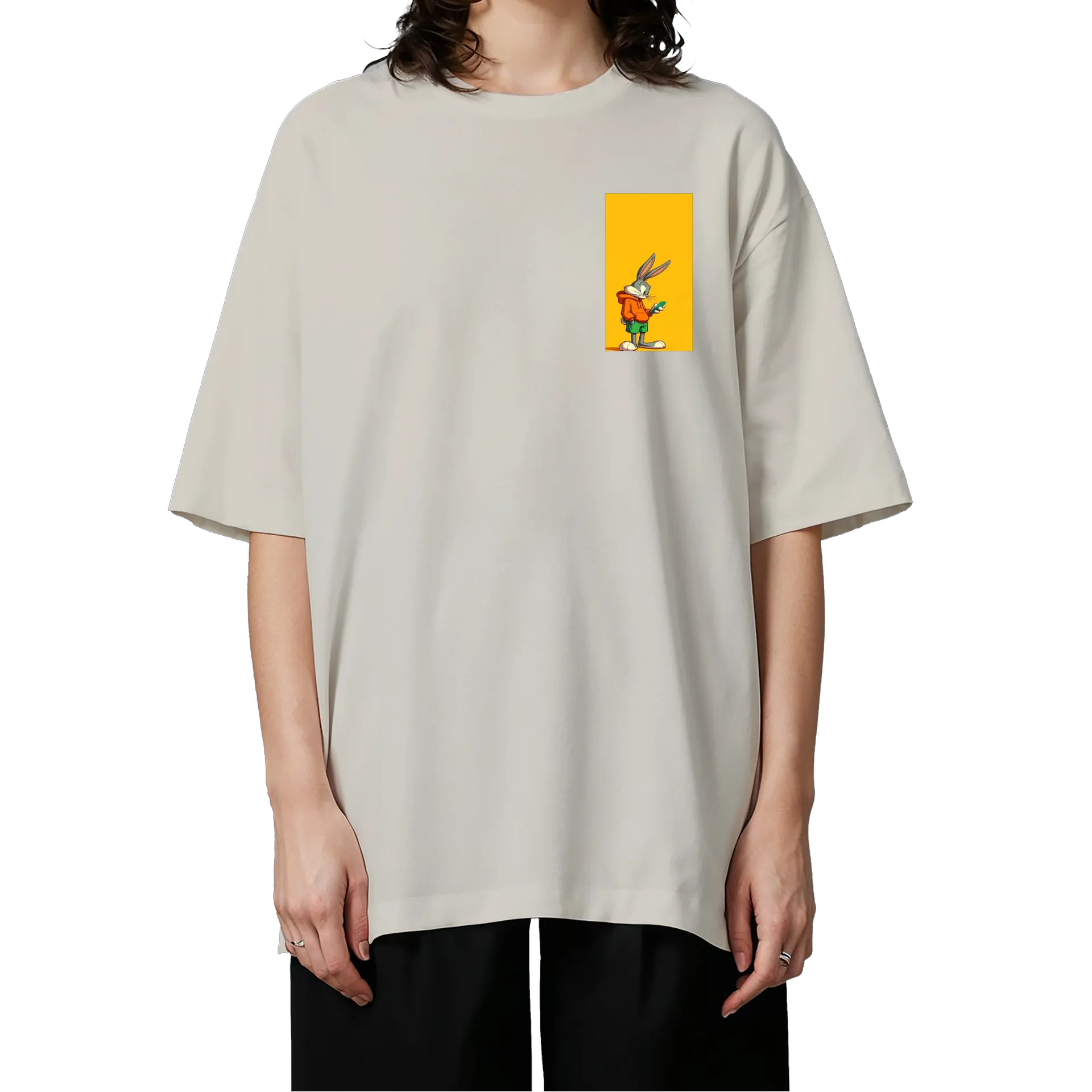 Camiseta Oversized Perna Longa - Imagem 3