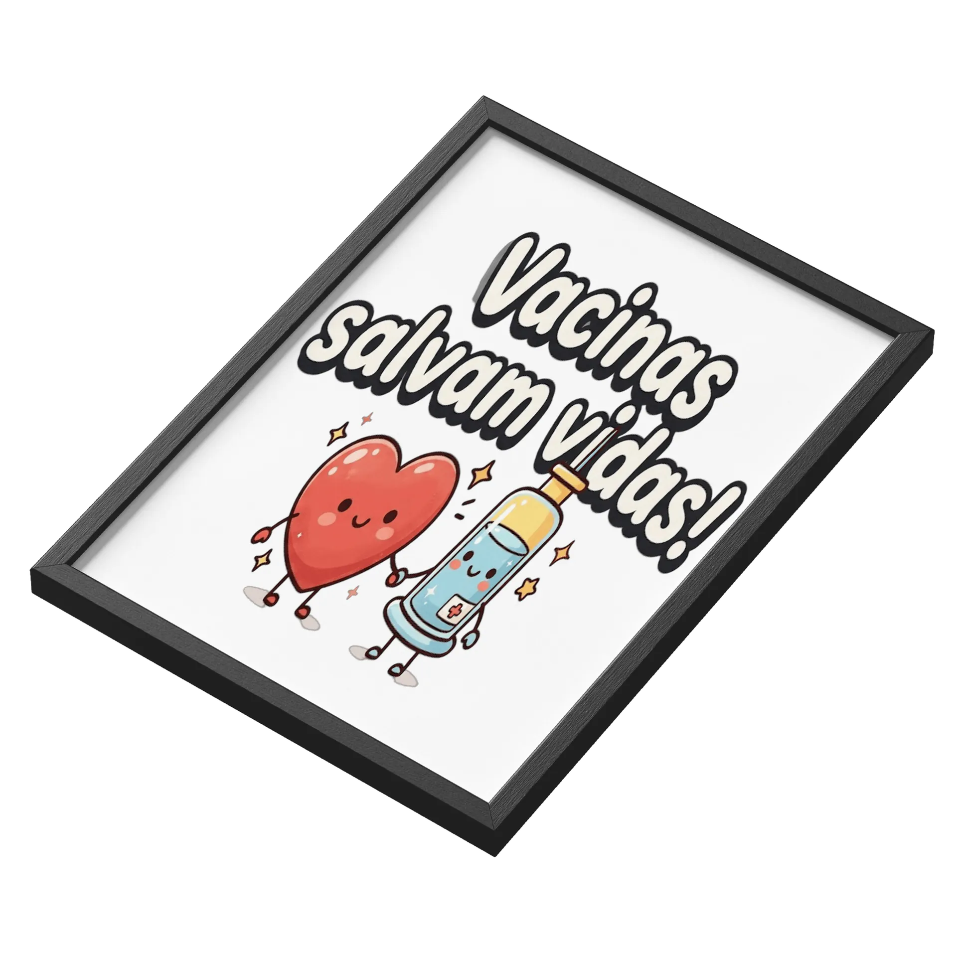 Quadro A3 personalizado vacina - Imagem 3