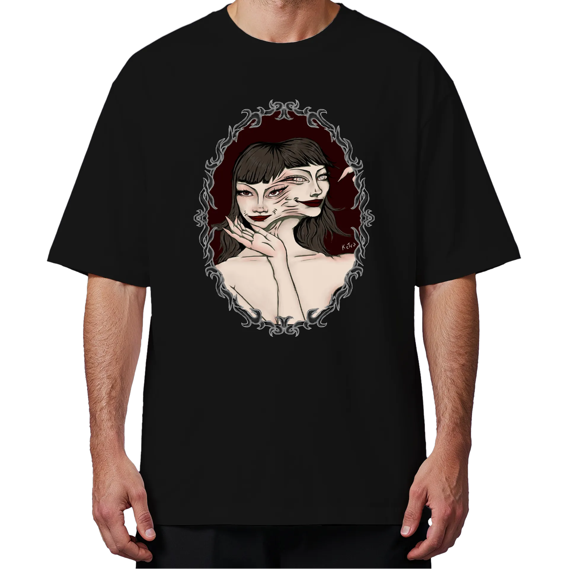 Camiseta Oversized Duas Faces Ketrita - Imagem 4