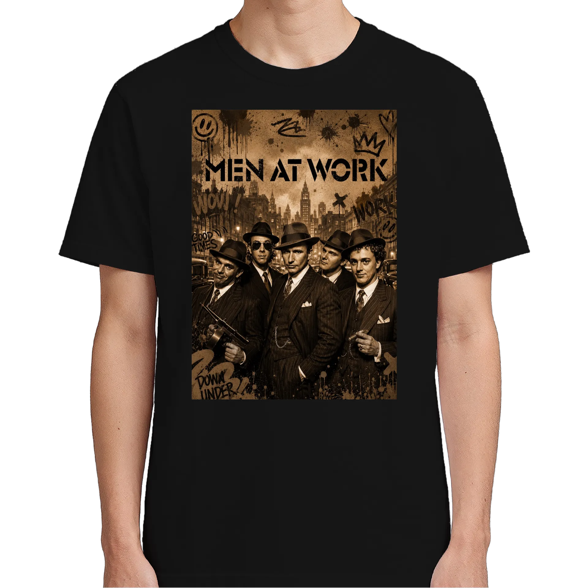 Camiseta Men At Work - Imagem 5