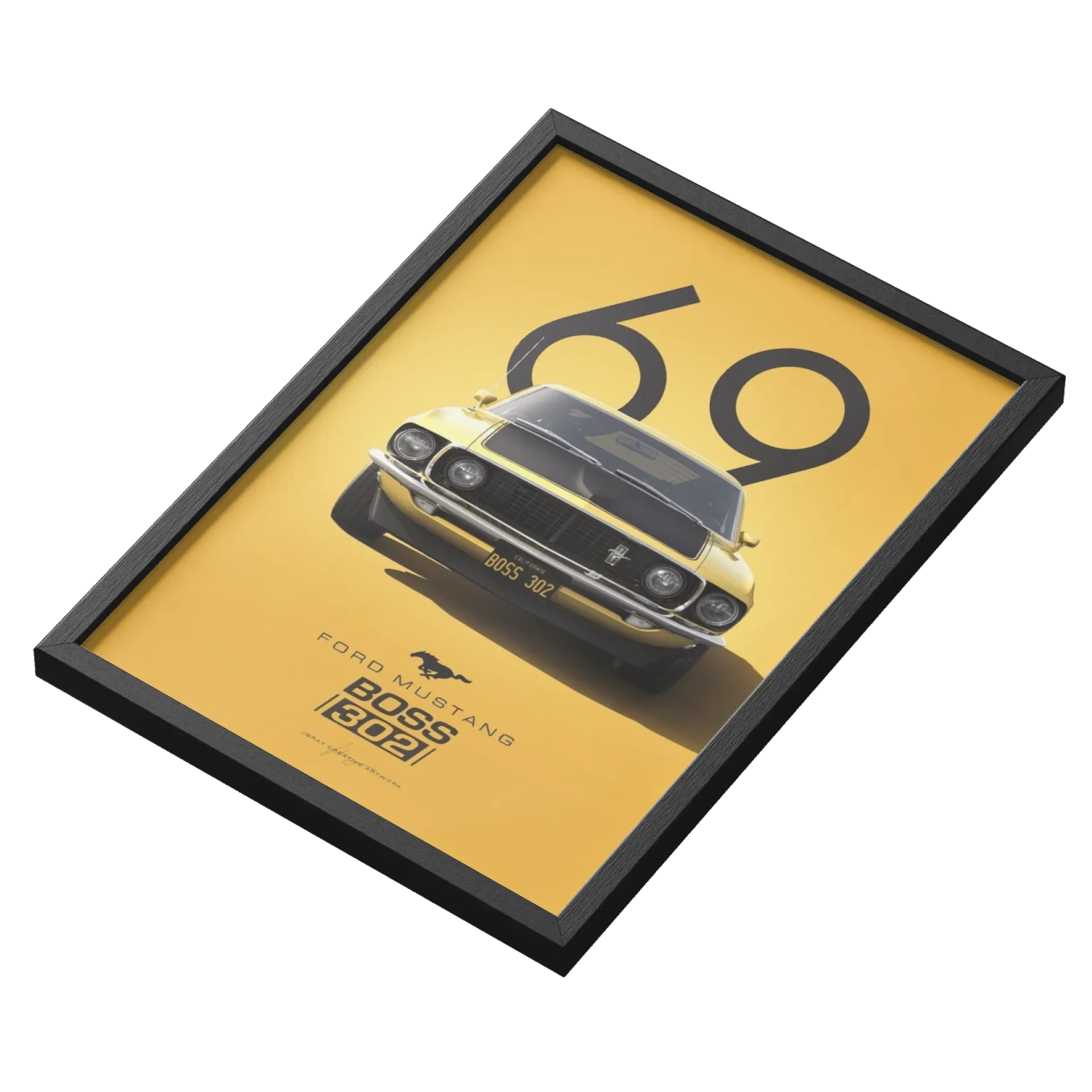 Quadro do Ford mustang 69 - Imagem 3