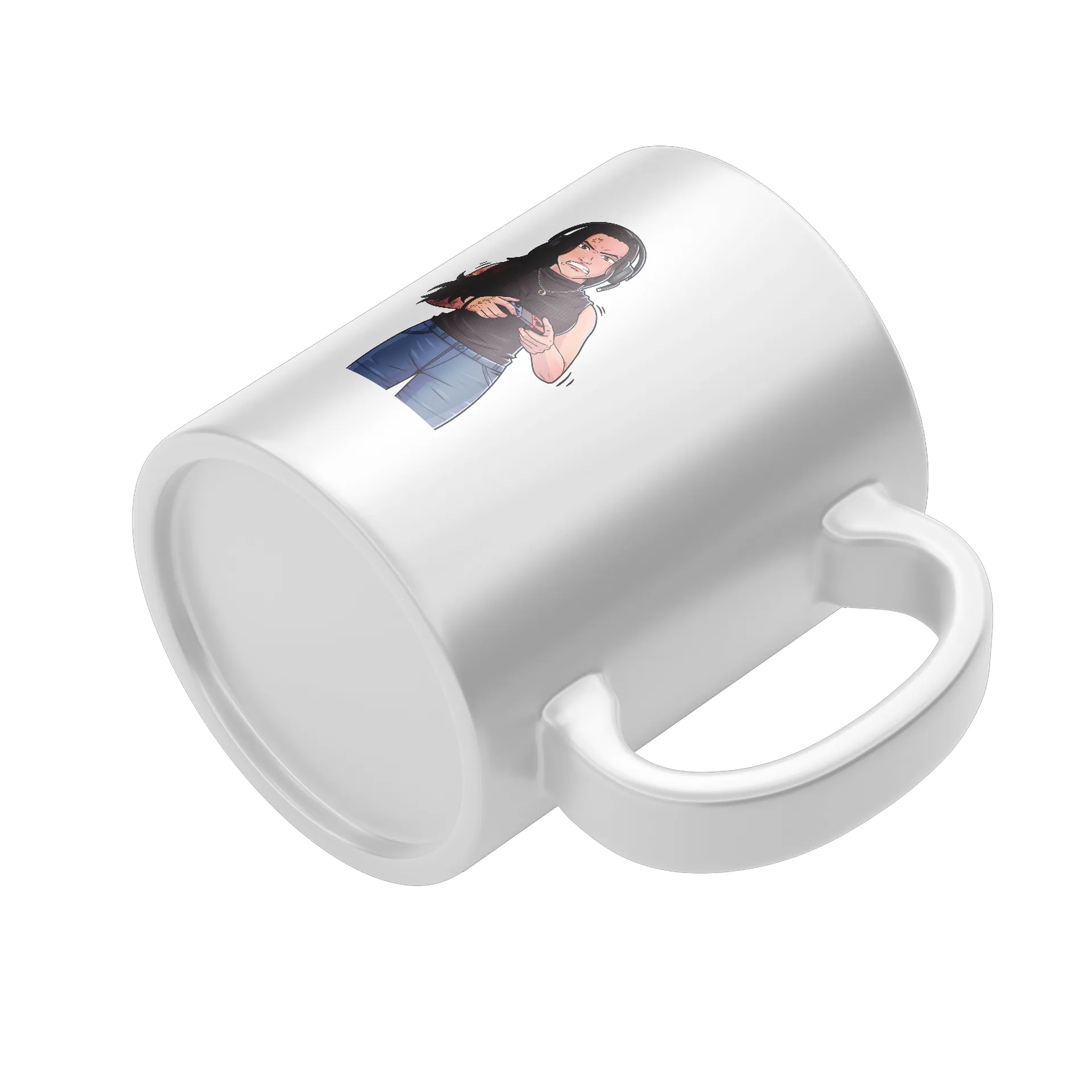 Caneca Streamer Smurf de Prata - Imagem 4