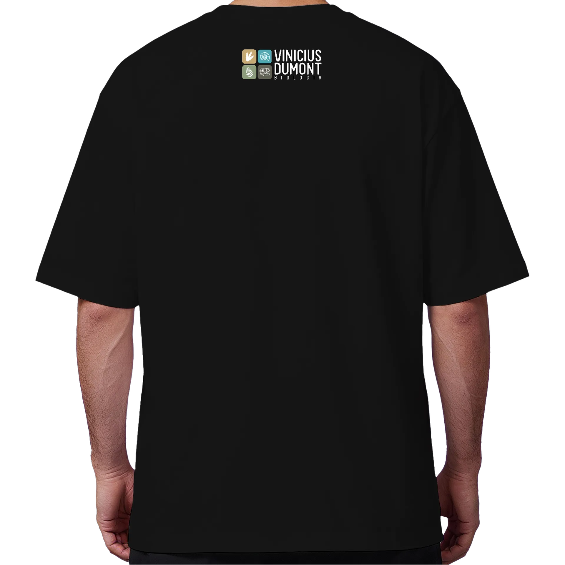 Camiseta Oversized Árvore fida DNA Verde Preto 100% Algodão - Imagem 6