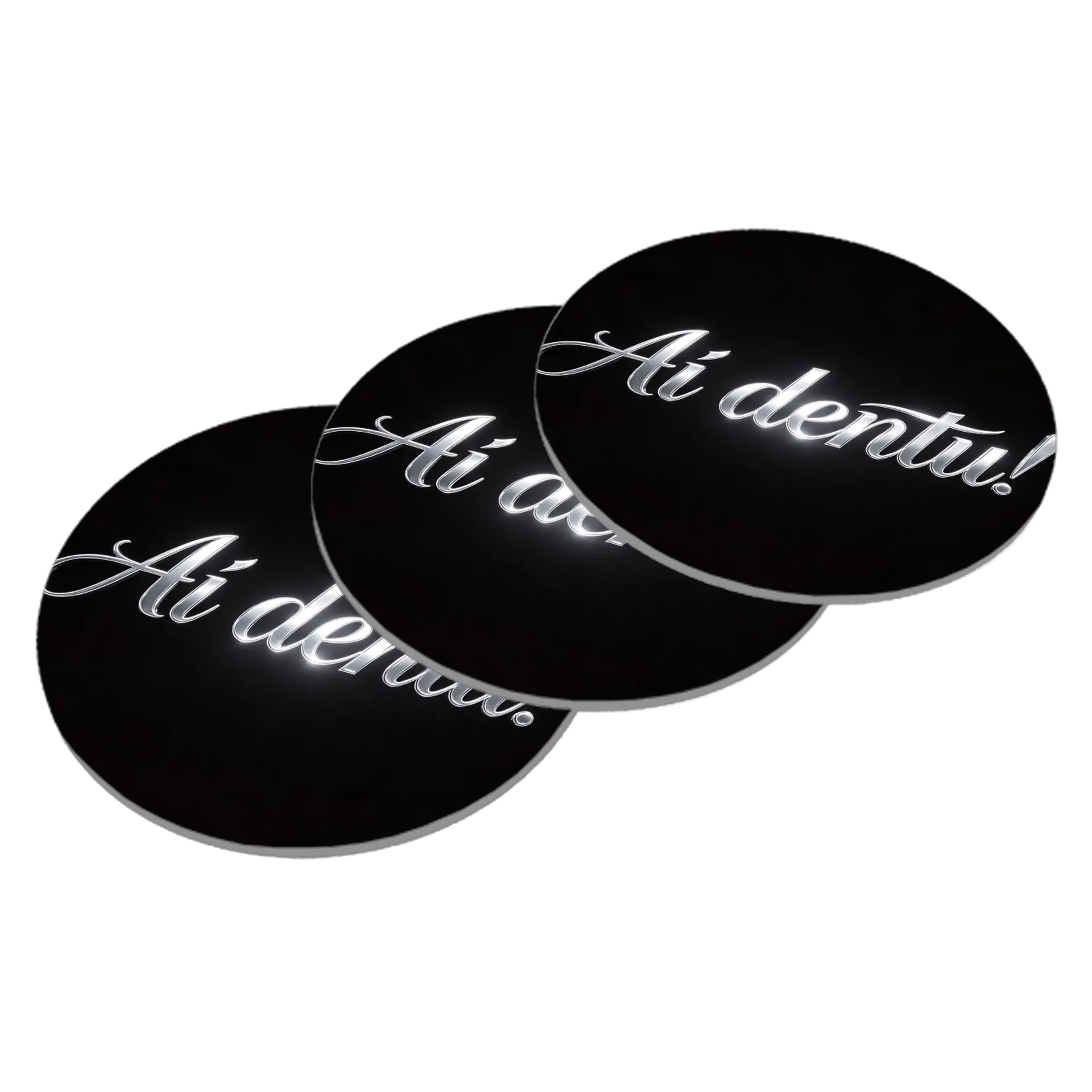 Porta-copo Ai dentu MDF - Imagem 3