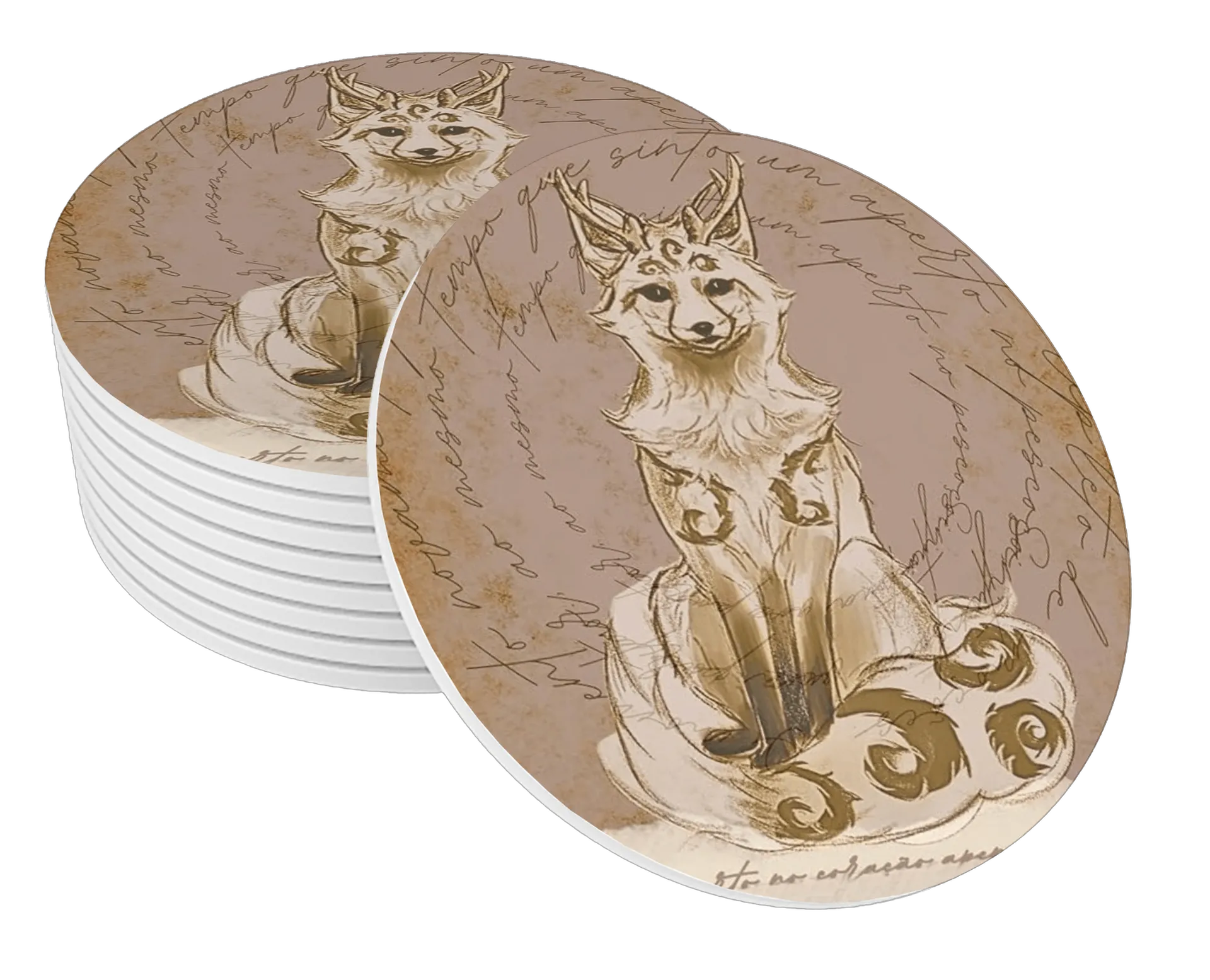 Porta-copos personalizado de Drika 