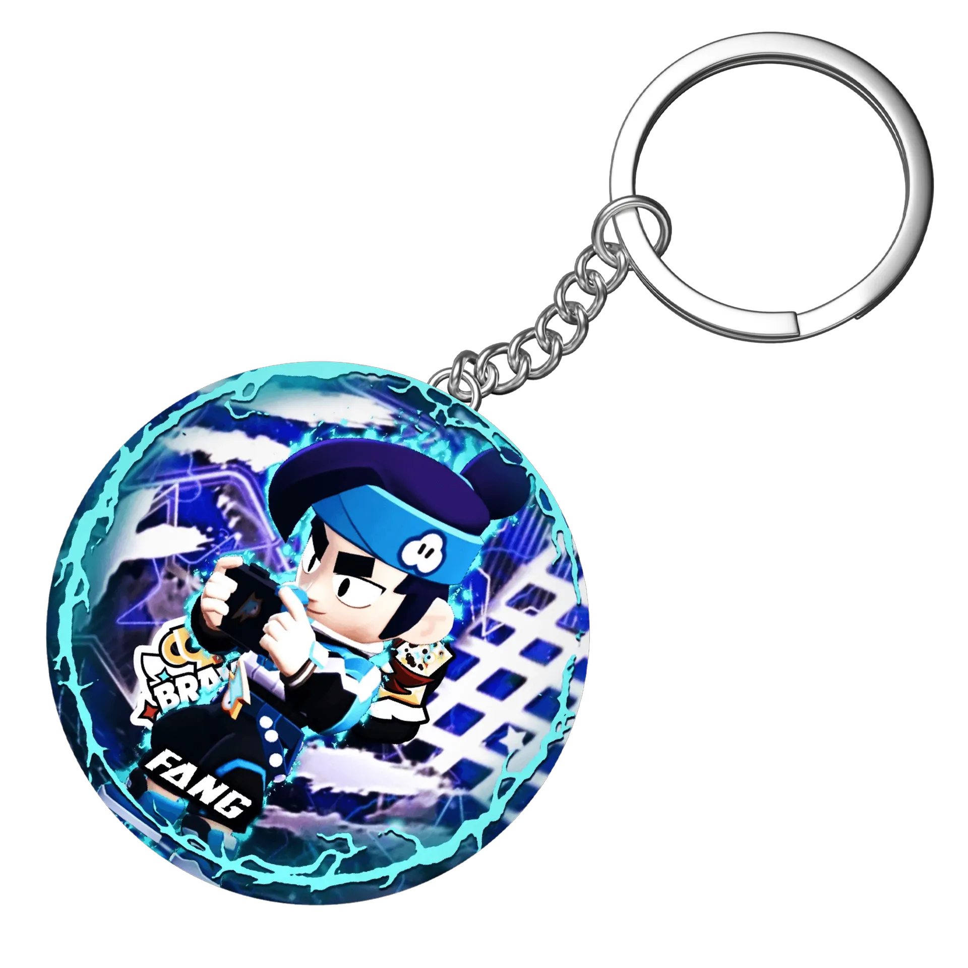 Chaveiro personalizado fang brawl stats - Imagem 4