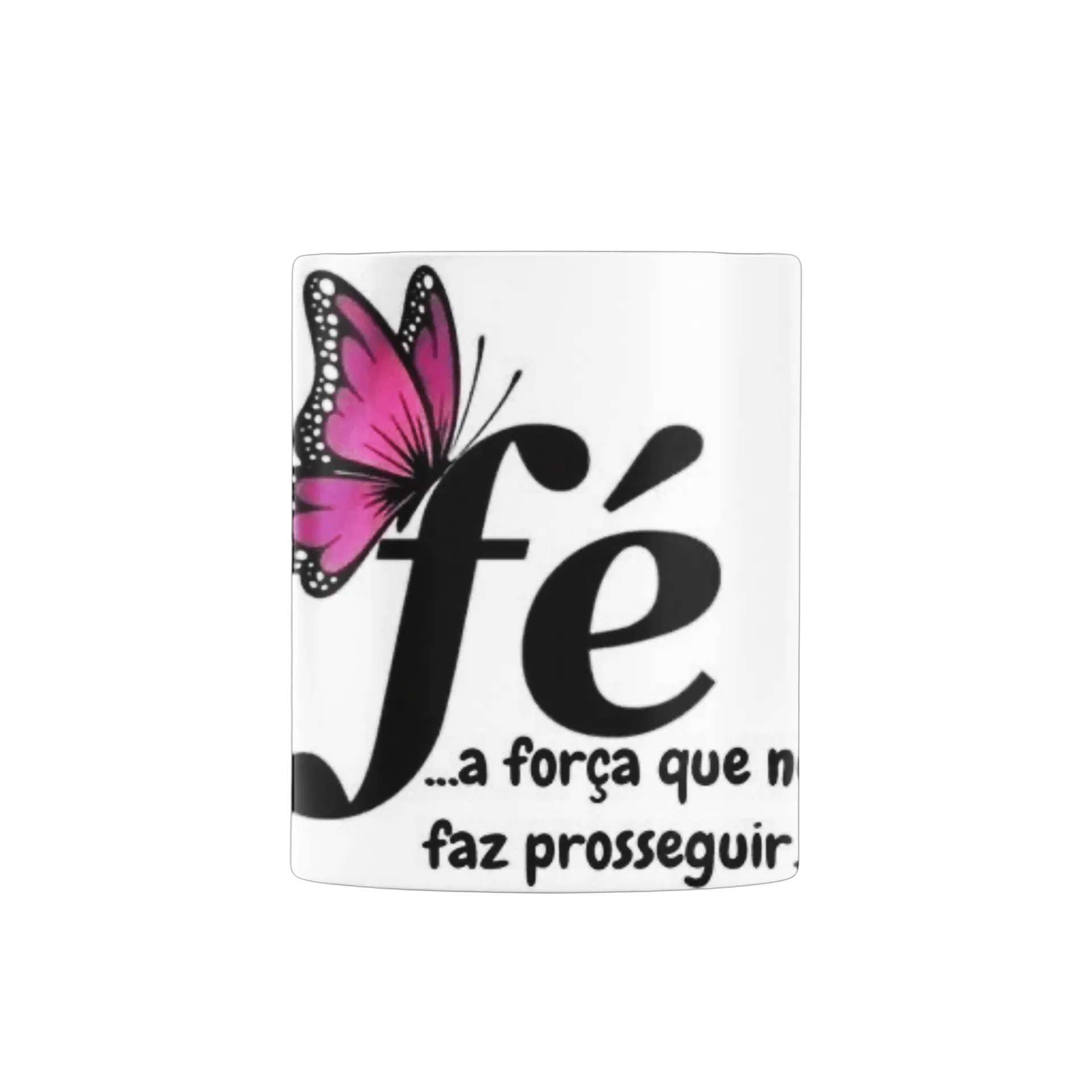 Caneca Pássaro Borboleta Poética 325ml de Tamires Thormes  — imagem 2 de 4
