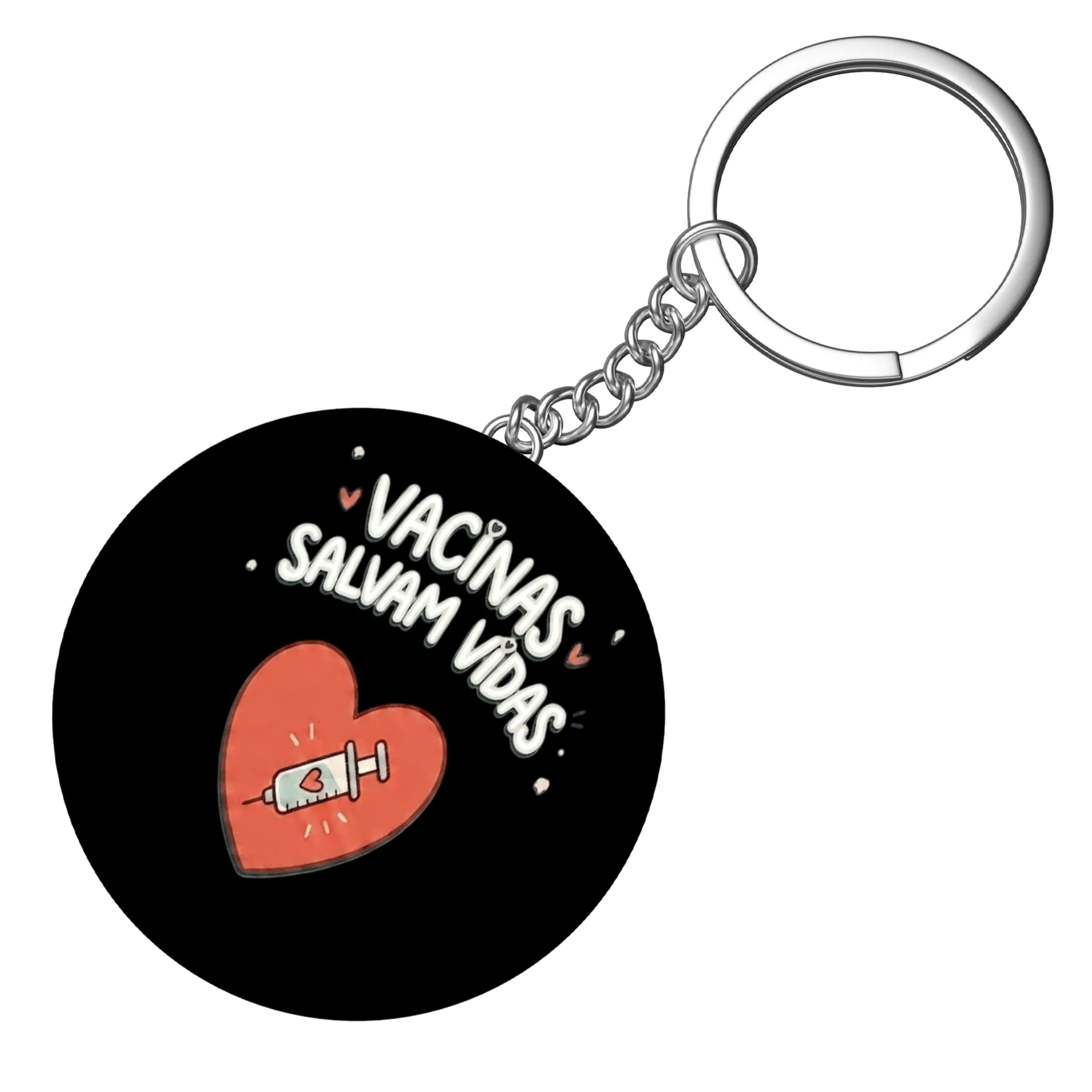 Chaveiro personalizado vacina - Imagem 4