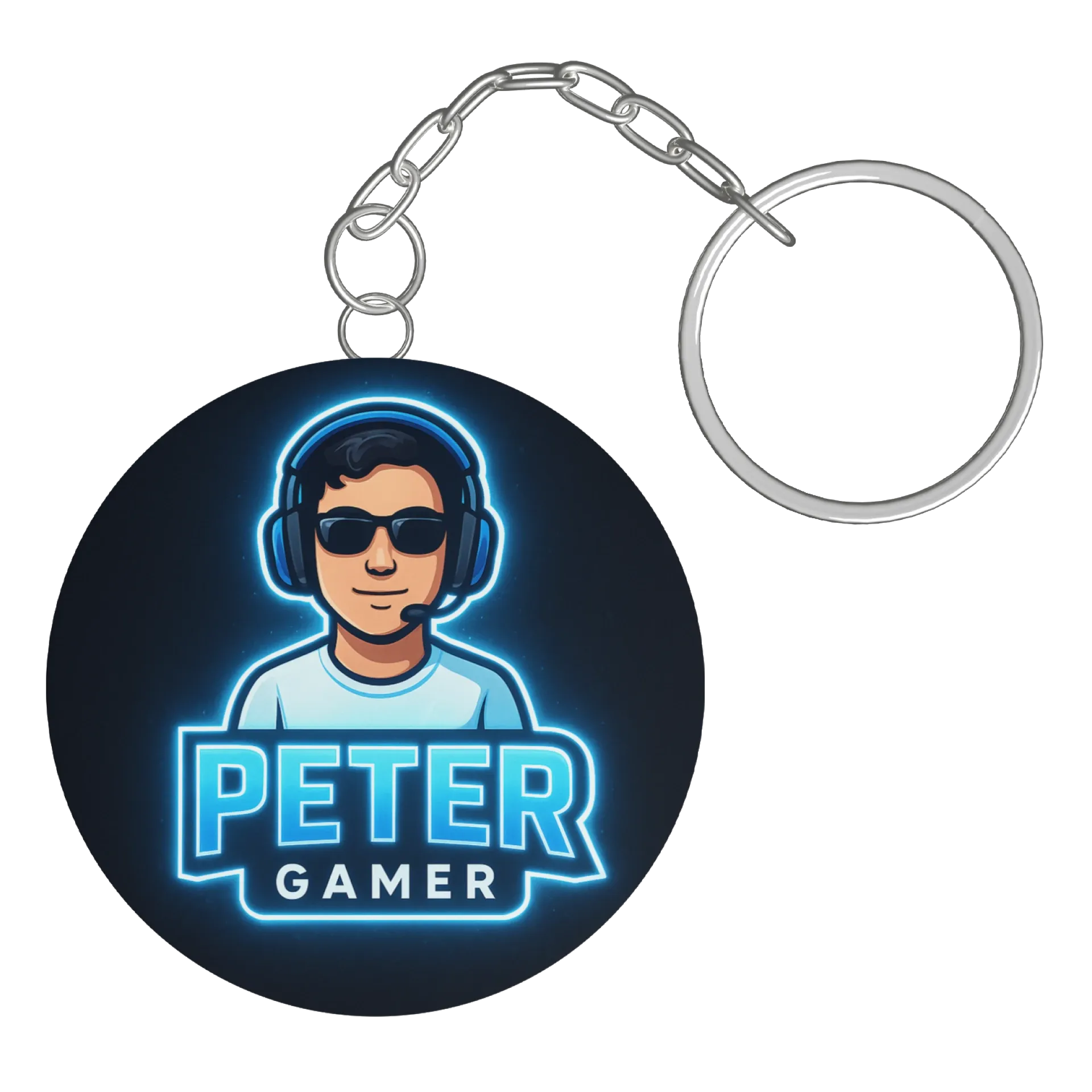 Chaveiro Personalizado de Peter Gamer