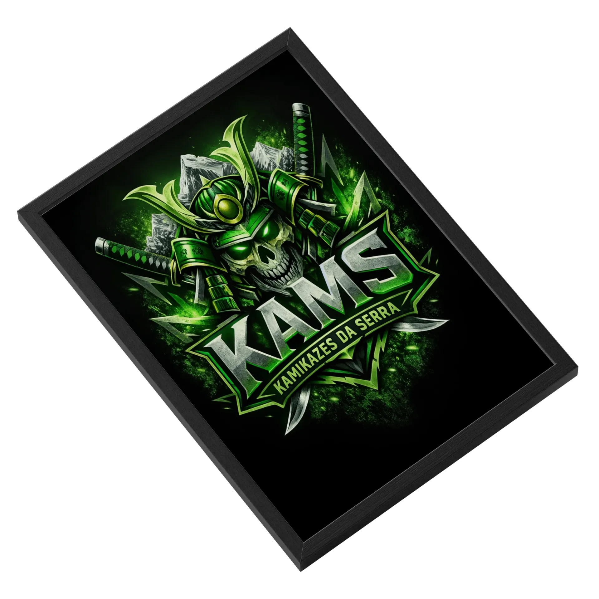 Quadro A3 clã kamikazes da serra de Juliocesardesouzanogueira