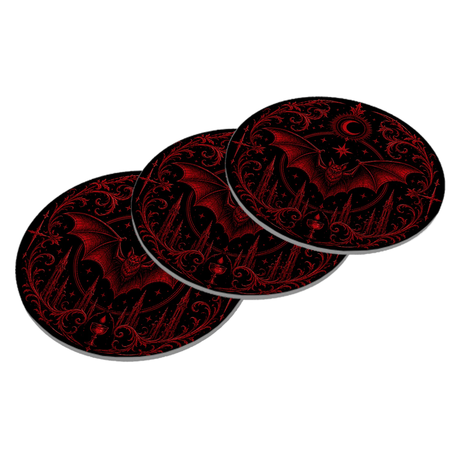 Porta Copos Dark Bat de Abby — imagem 2 de 3