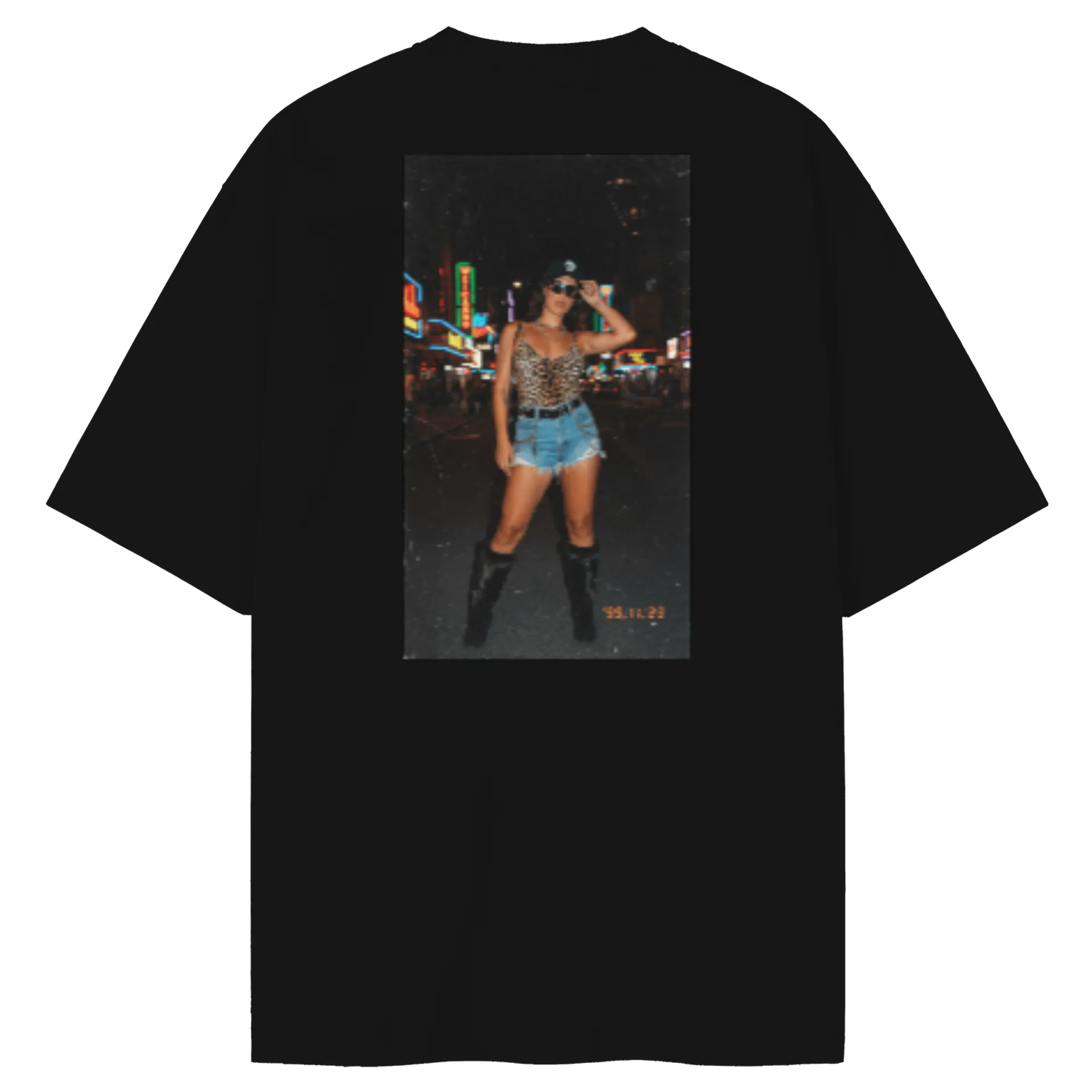 Camiseta Oversized de Marina