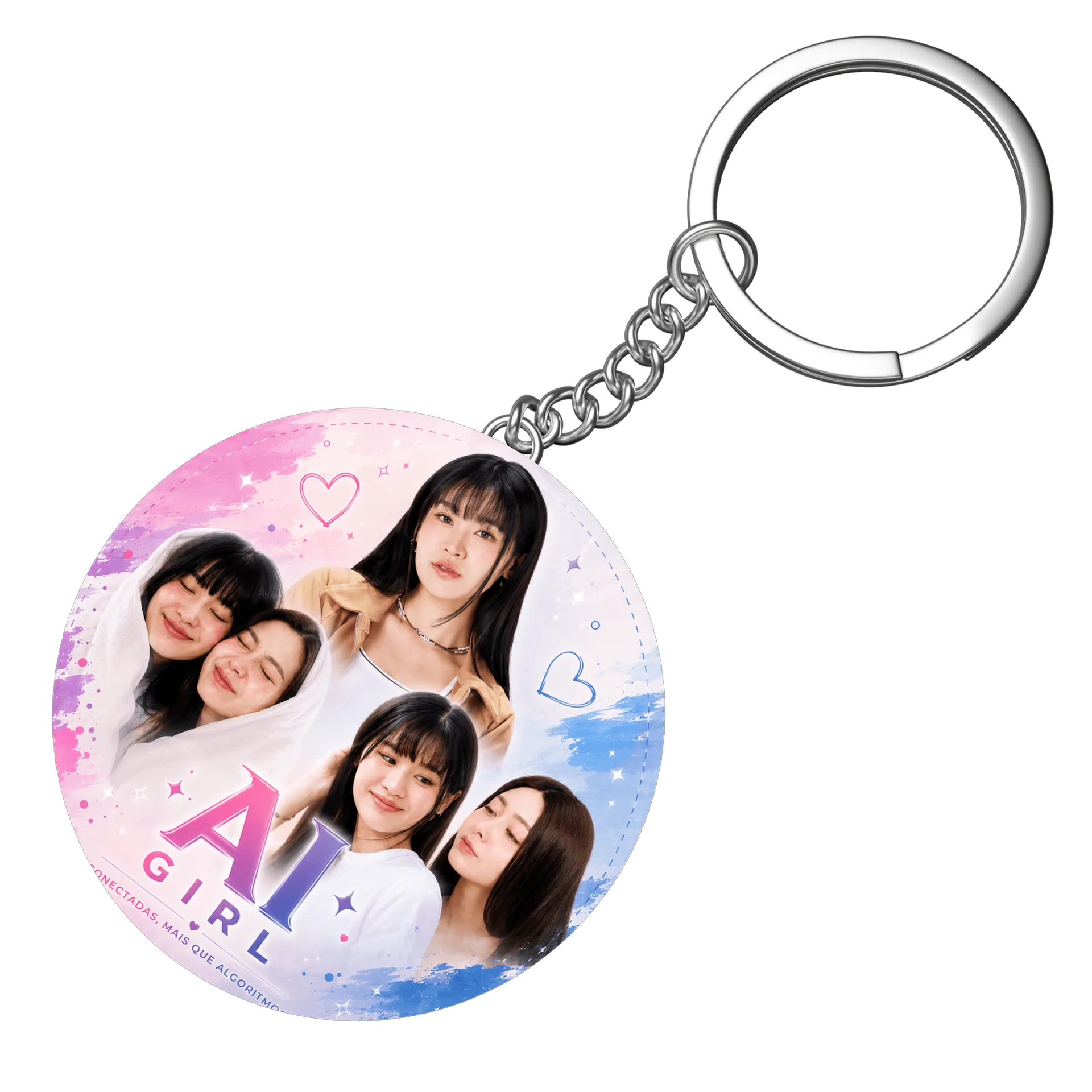 Chaveiro personalizado #AiGirlSeries - Imagem 4