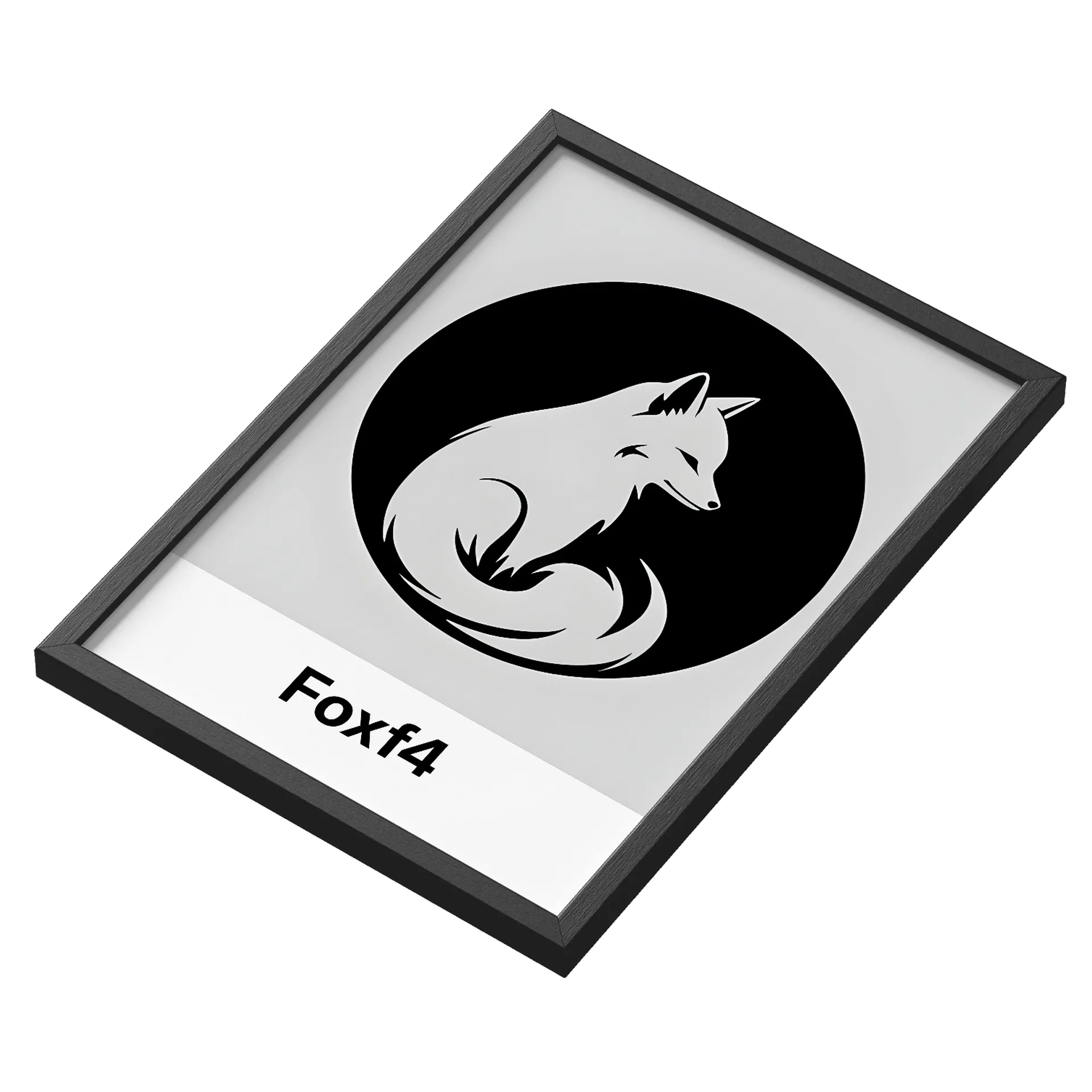 Quadro A3 personalizado Com Vidro de Foxf4 — imagem 3 de 3