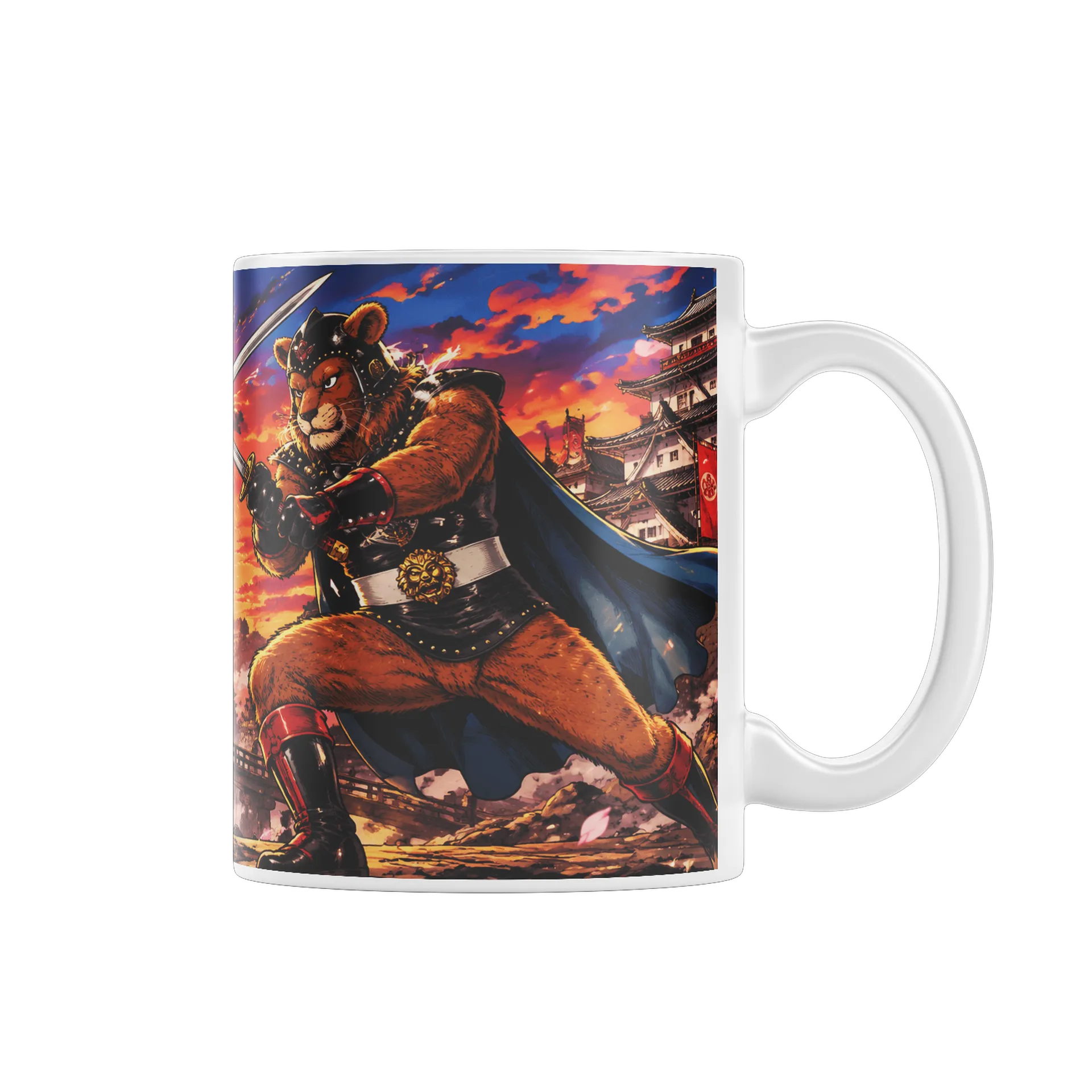 Caneca Lion Man | Somos Tokufans - Imagem 1
