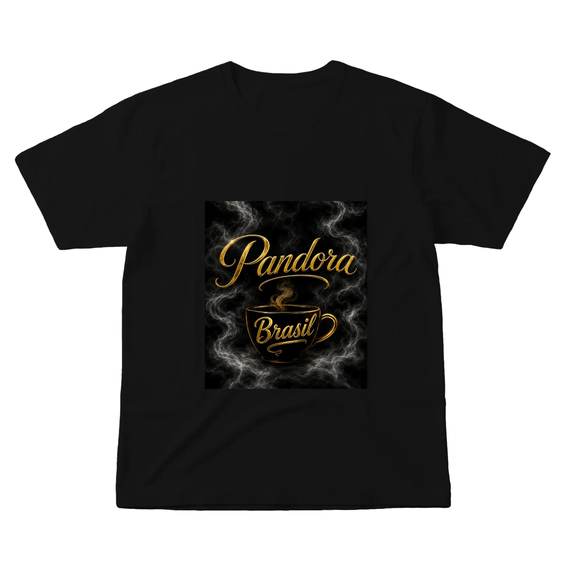 Camiseta Gentil Brasile Ouro 100% Algodão - Imagem 1
