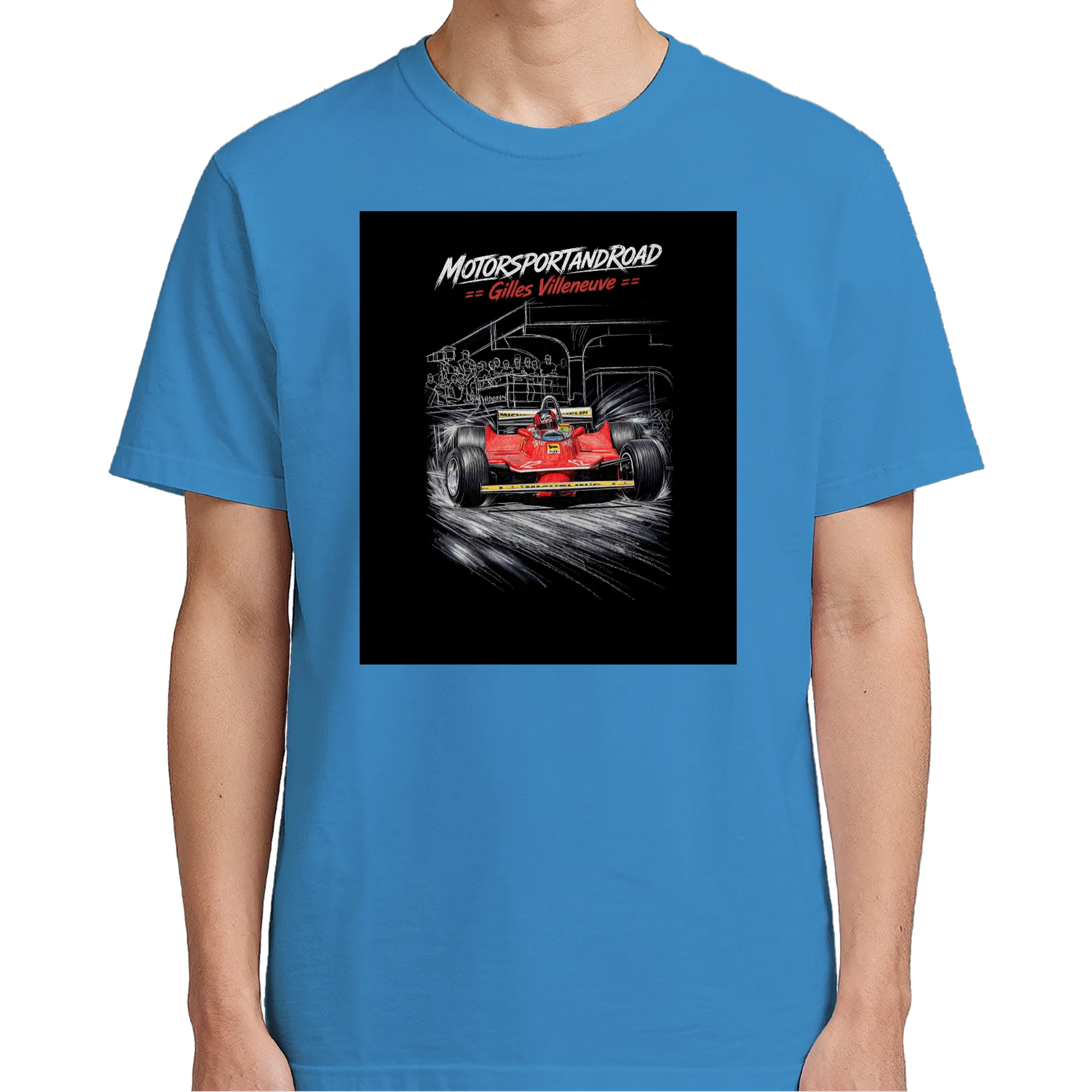 Camiseta Gilles Villeneuve - Imagem 5