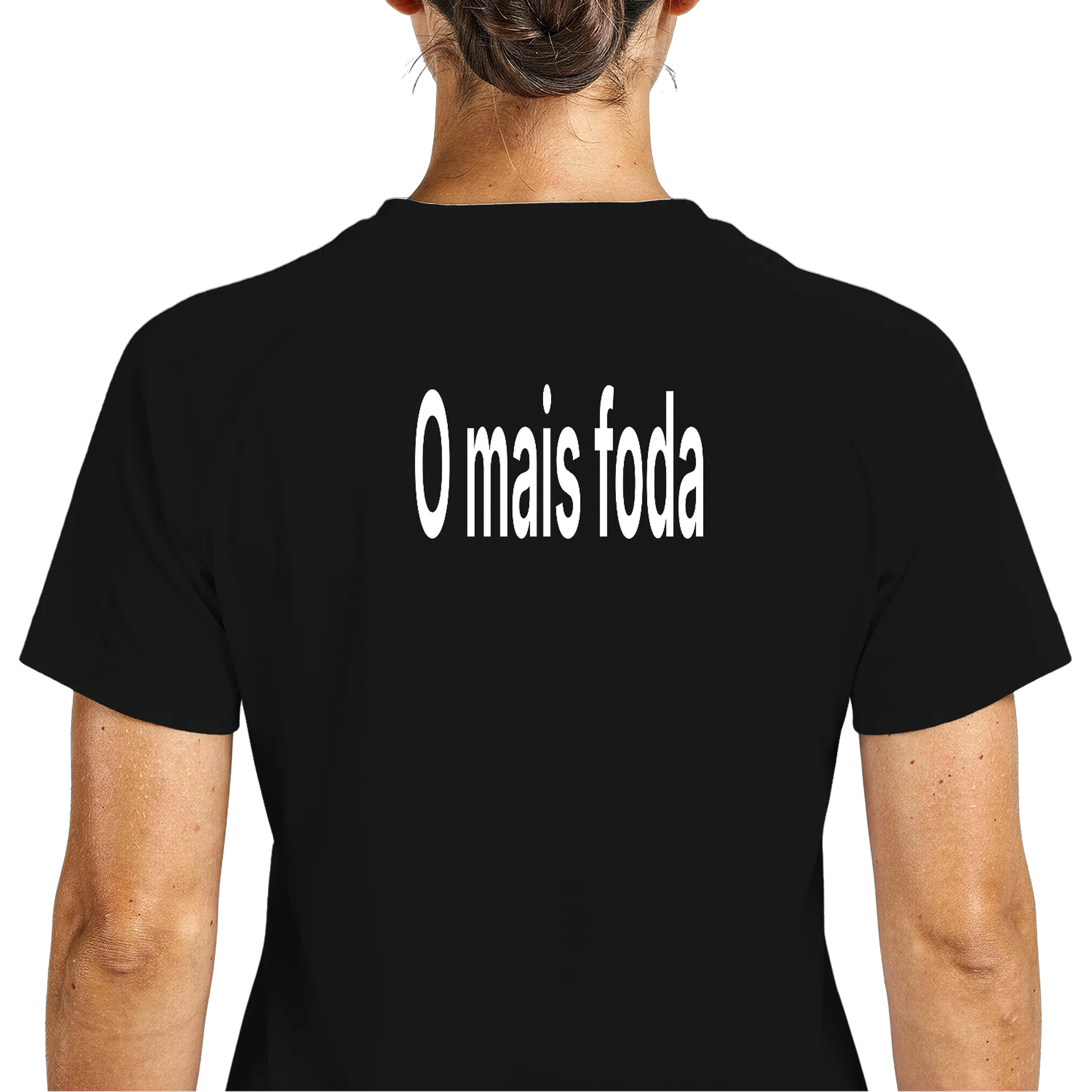 Camiseta Dry Fit Estampa Ninja Preto 100% Poliéster de Luiz — imagem 5 de 6