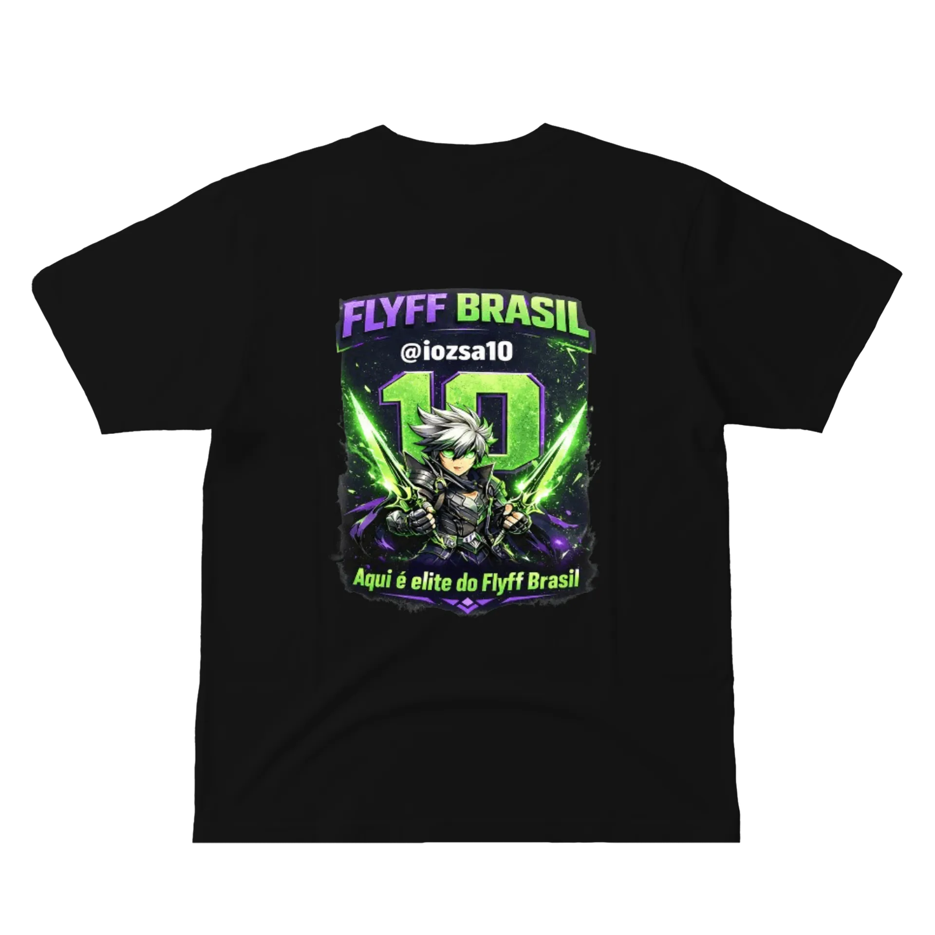 Camiseta Estampa Caveira Dragão Verde 100% Algodão de Vinicius