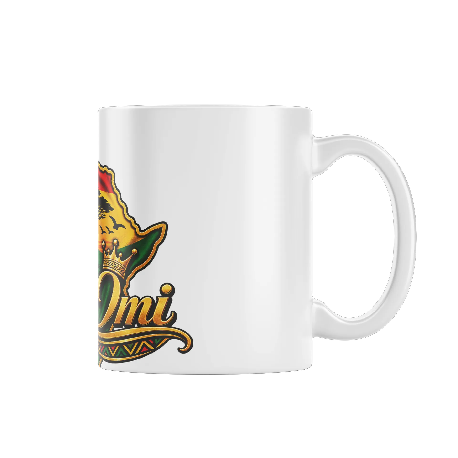 Caneca Logotipo Abay-Omi Mapa da África 325ml de Abay-Omi — imagem 1 de 4