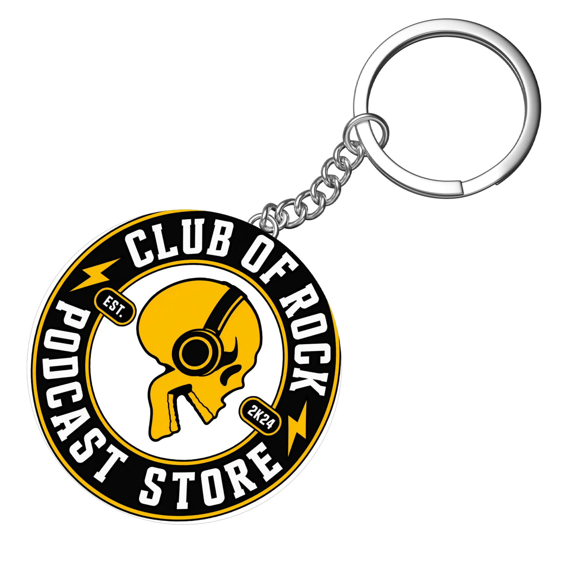 Chaveiro CFRPS de Club Of Rock Podcast Store  — imagem 3 de 3