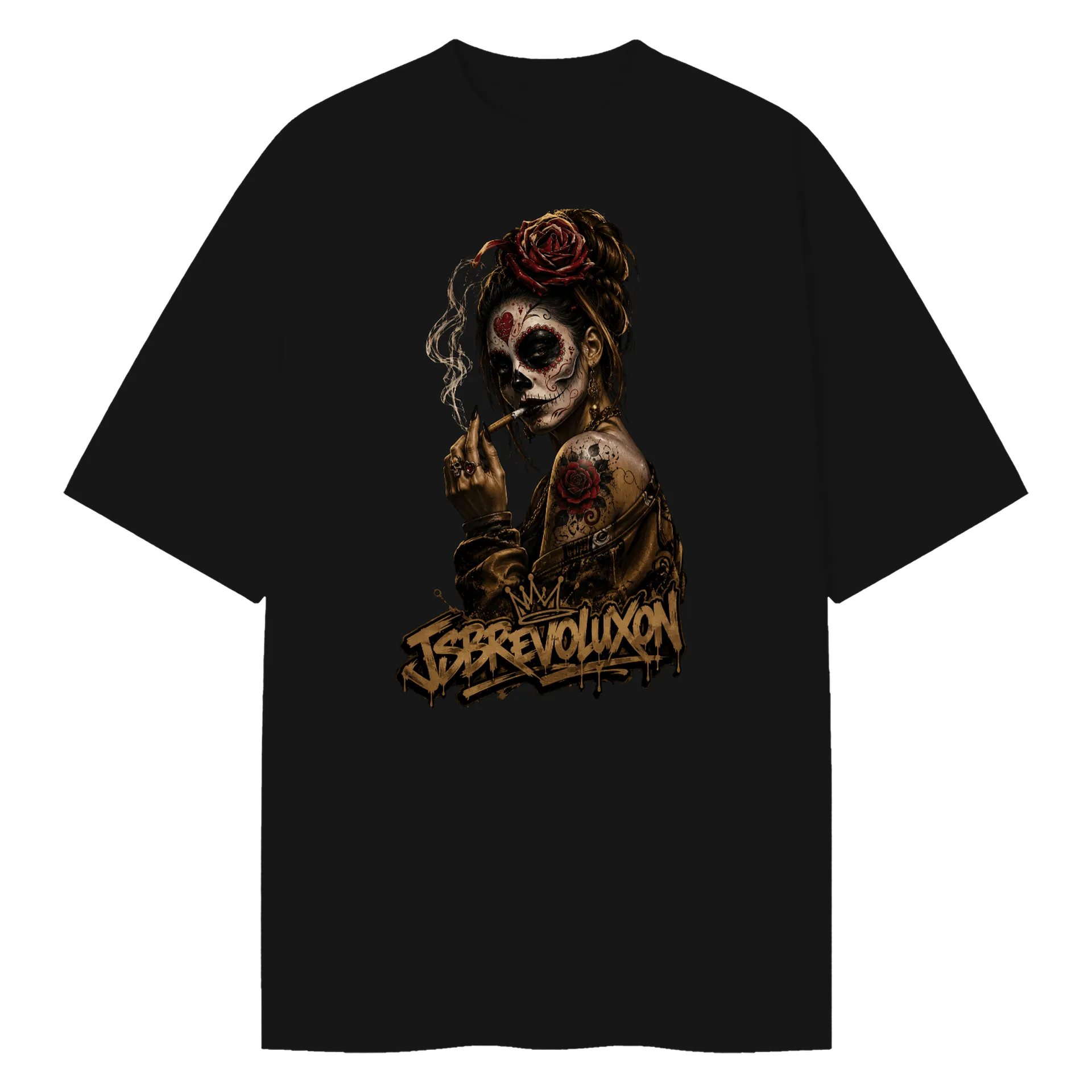 Camiseta Oversized jsbrevoluxon - Imagem 1