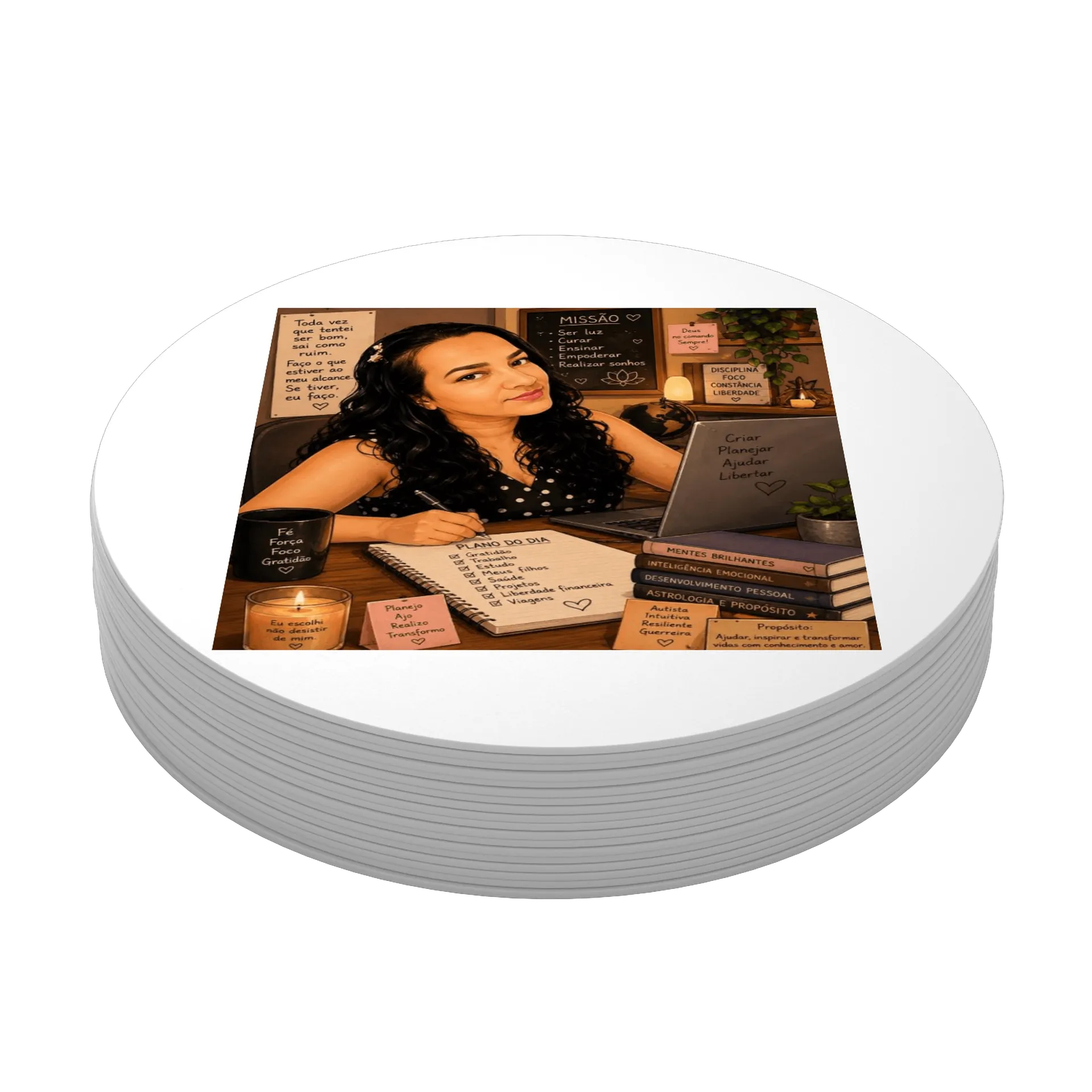 Porta-copos personalizado de adrianna — imagem 3 de 3