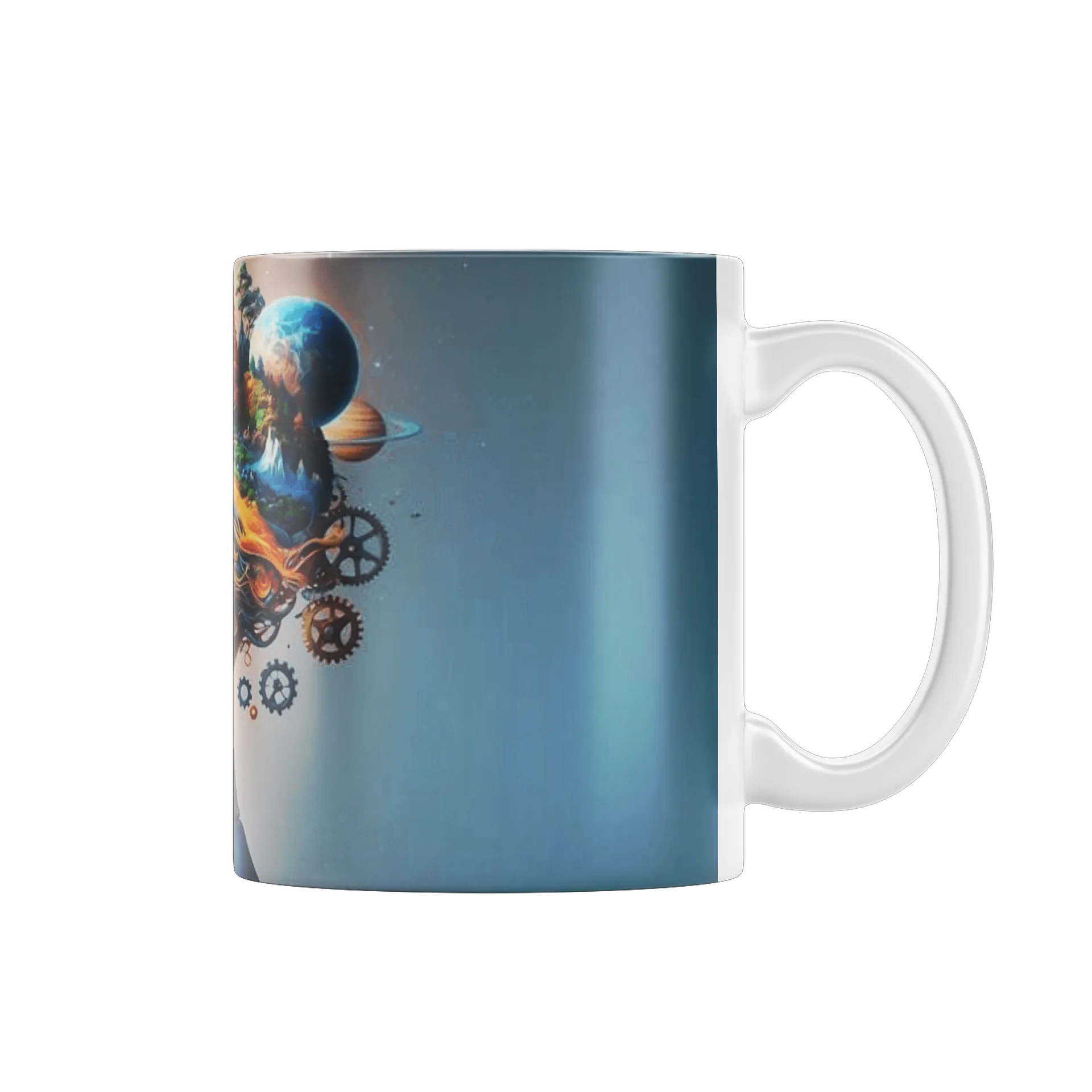 Caneca Porcelana Arte Criativa 325ml de Luccas Henrique 
