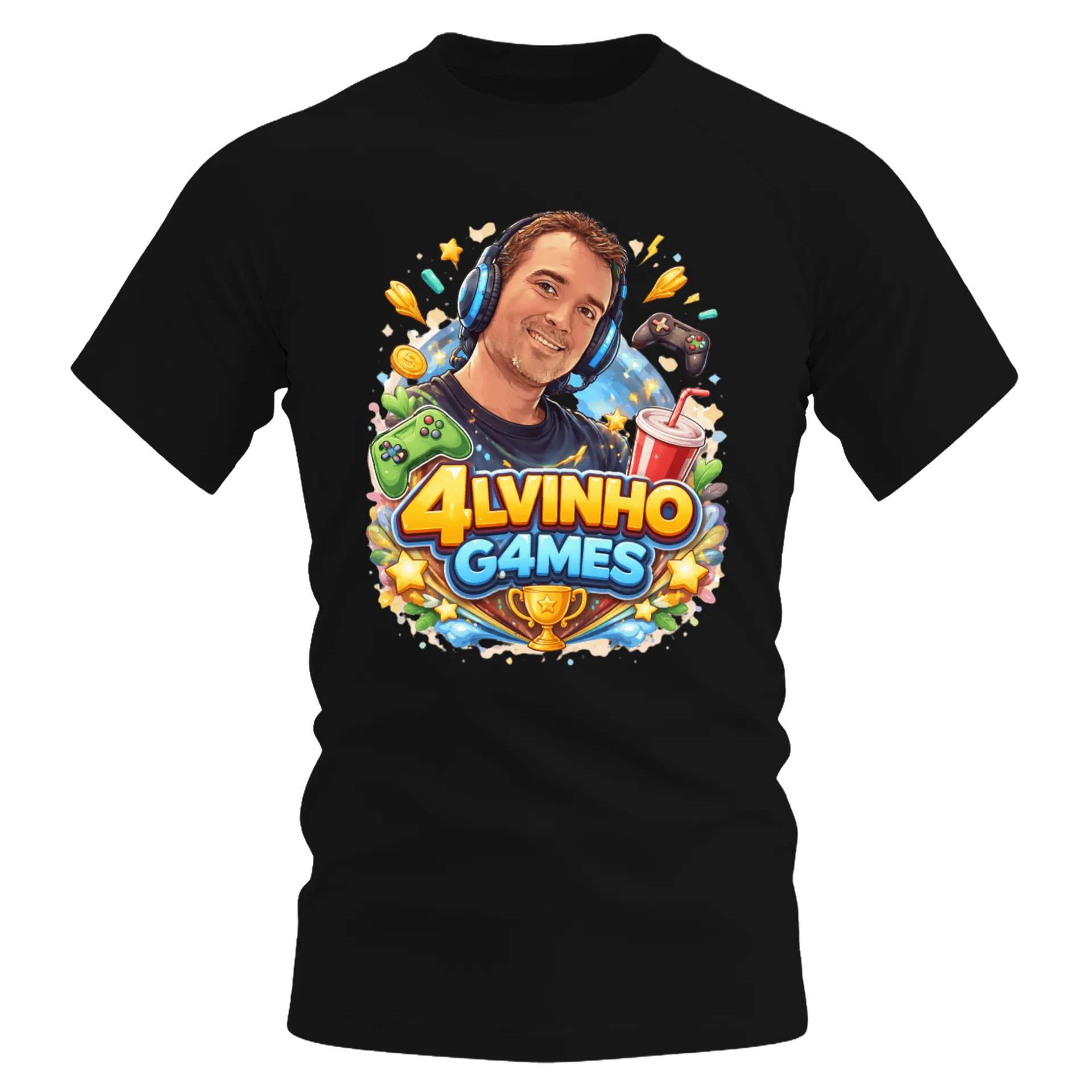 Camiseta DryFit Alvinho Games 2 - Imagem 1