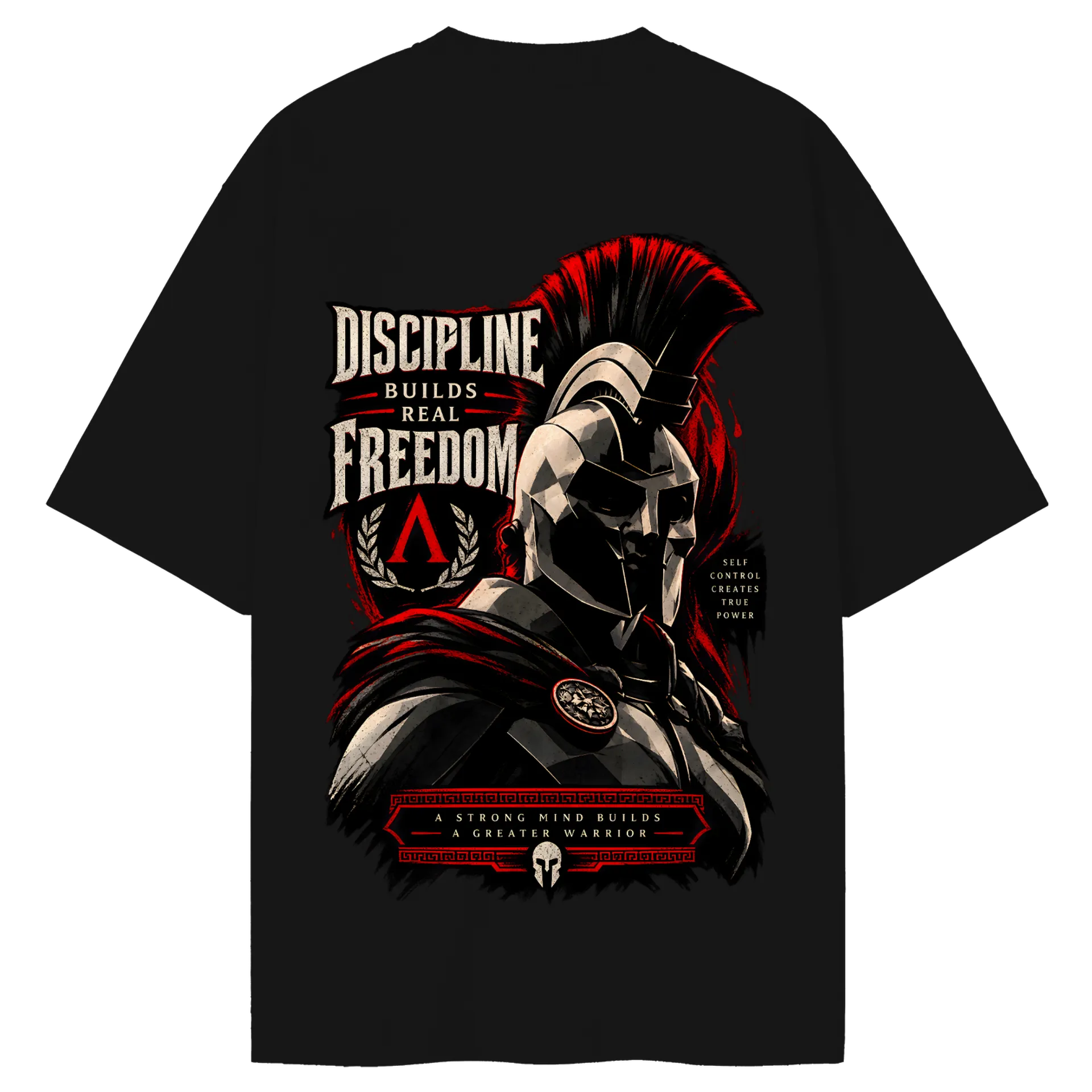 Camiseta Oversized Guerreiro Espartano - Imagem 2