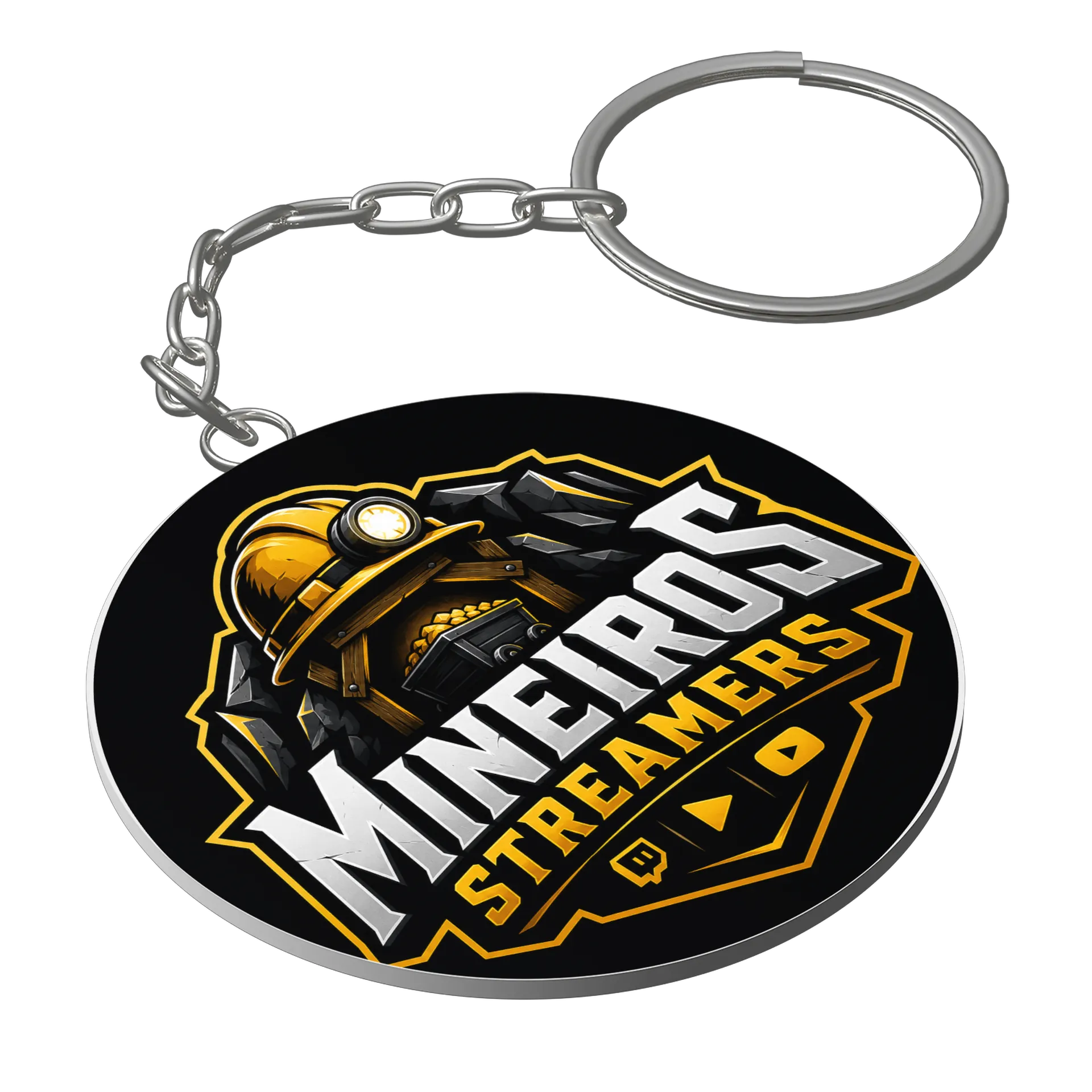 Chaveiro personalizado Mineiros Streamers - Imagem 1
