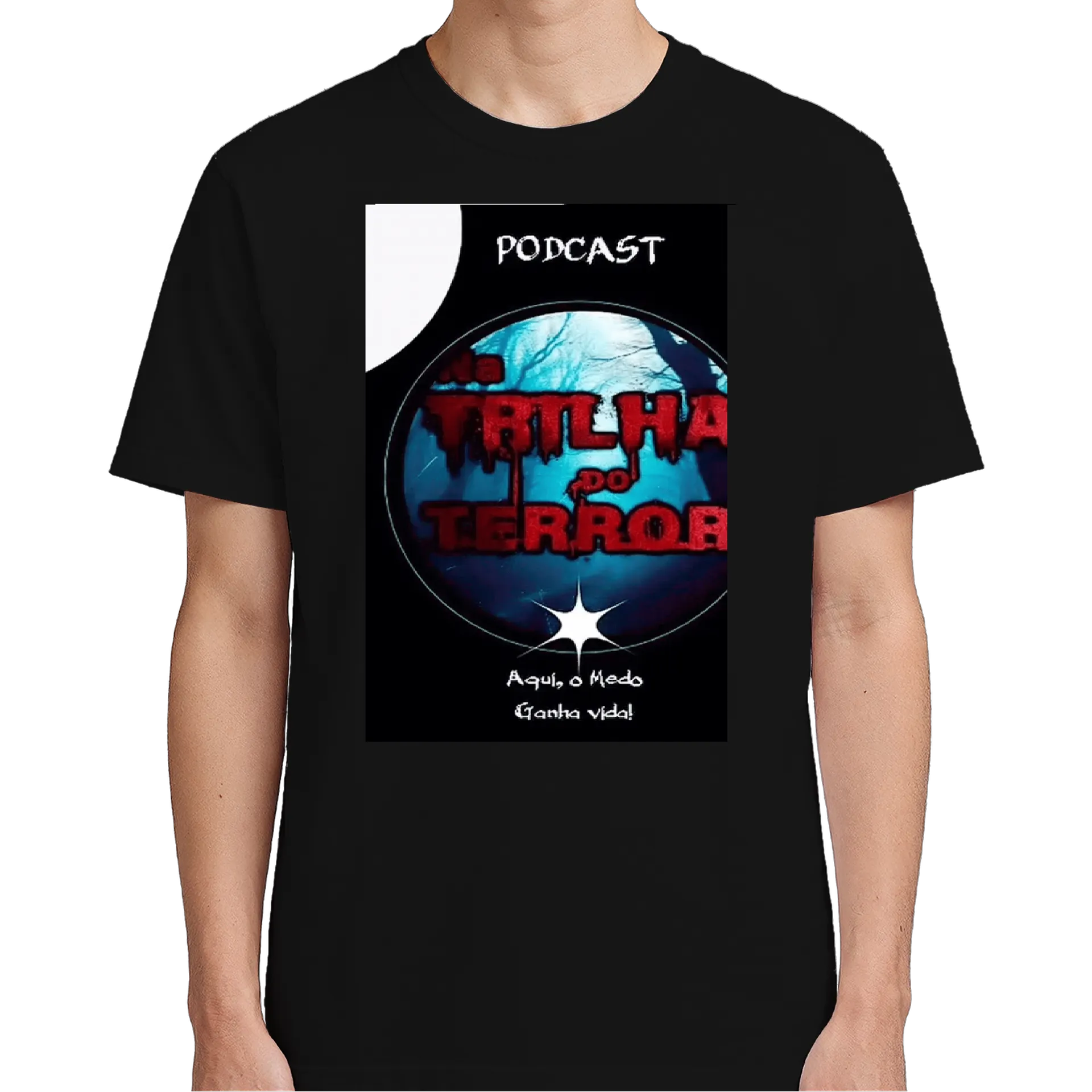 Camiseta Na Trilha do Terror: Estilo Único para Você - Imagem 5