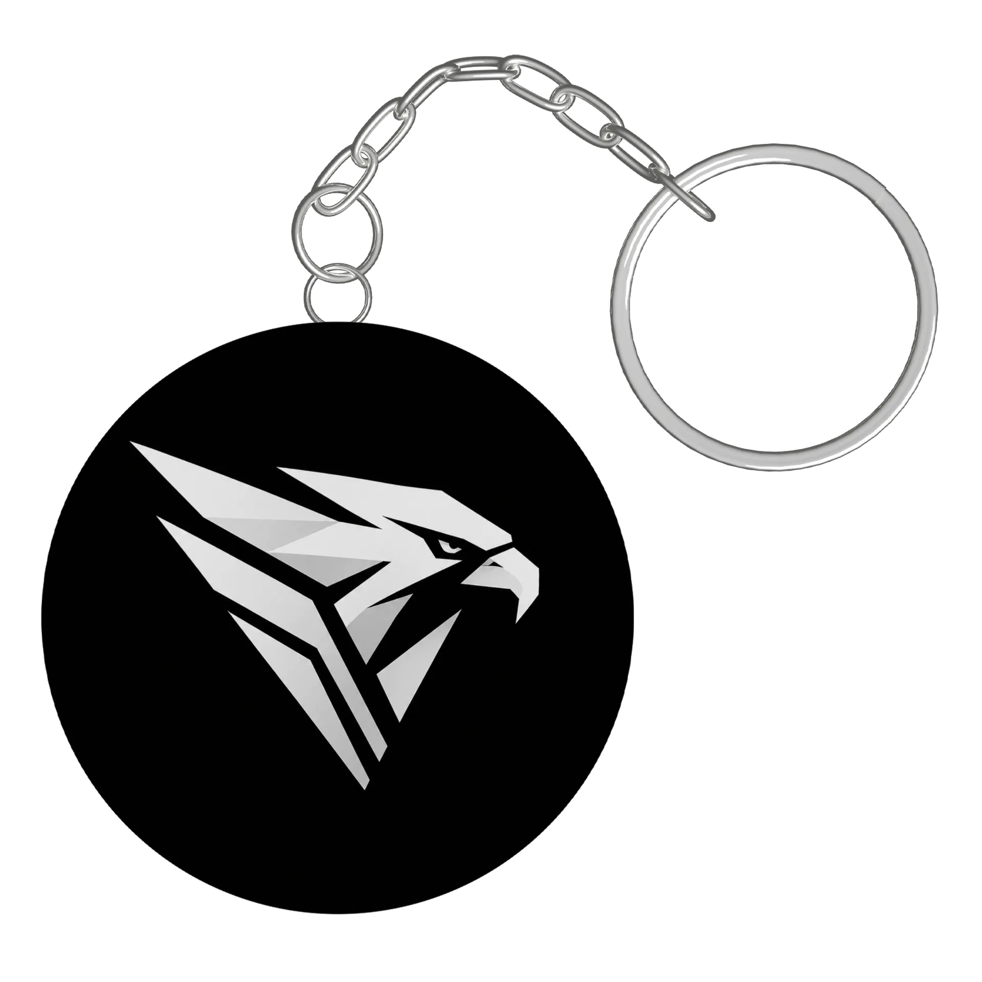 Chaveiro MDF Águia Estilizada Minimalista - Imagem 3