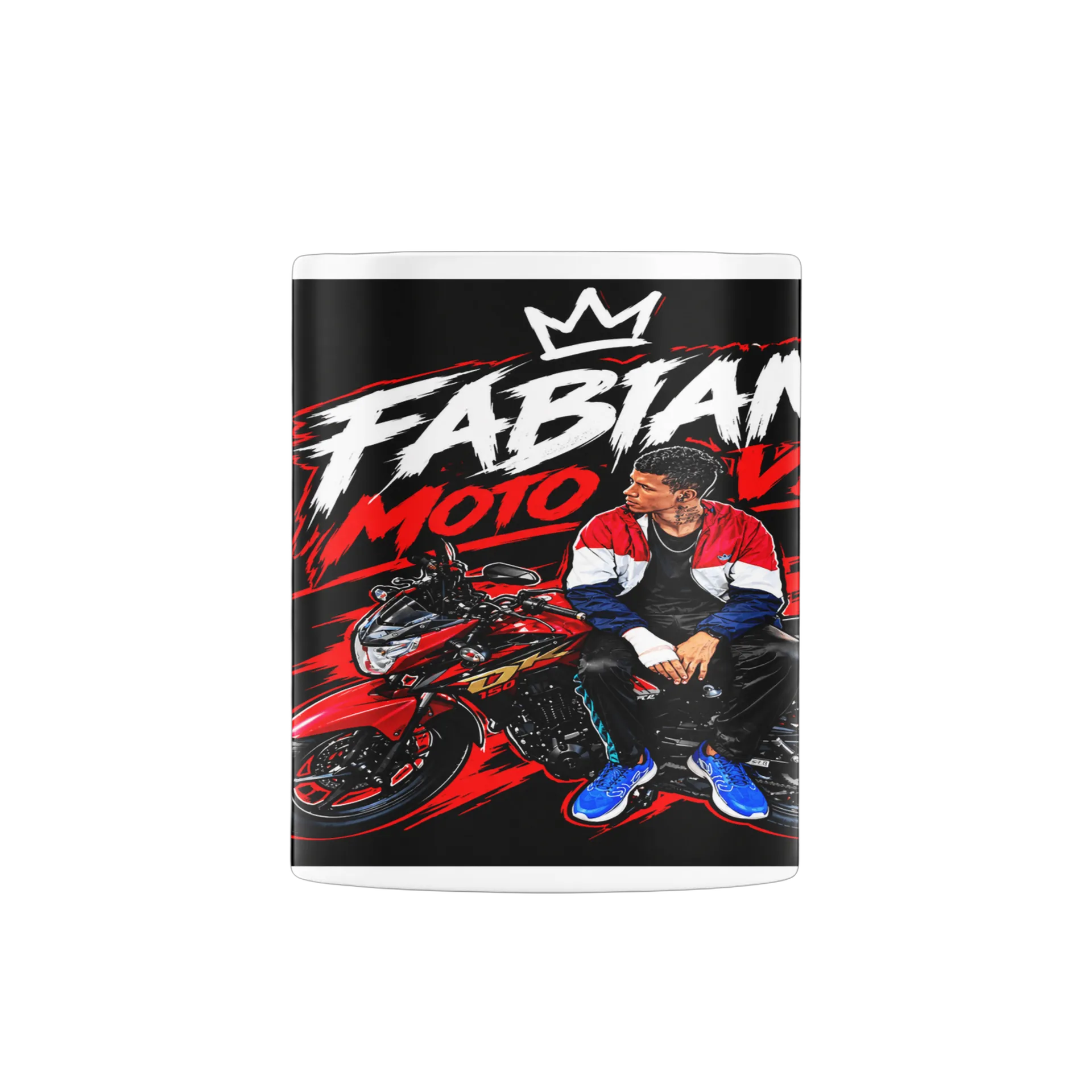 Caneca personalizada de fabianomotovlog — imagem 2 de 4