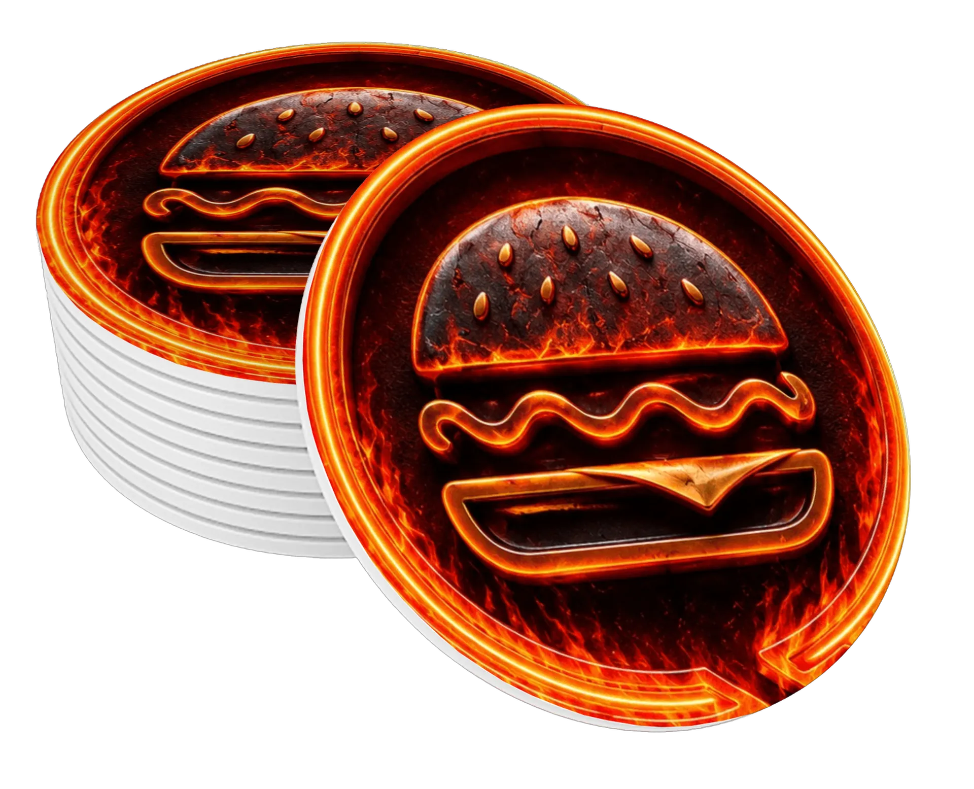 Porta-copos personalizado - Master Burguer - Imagem 1