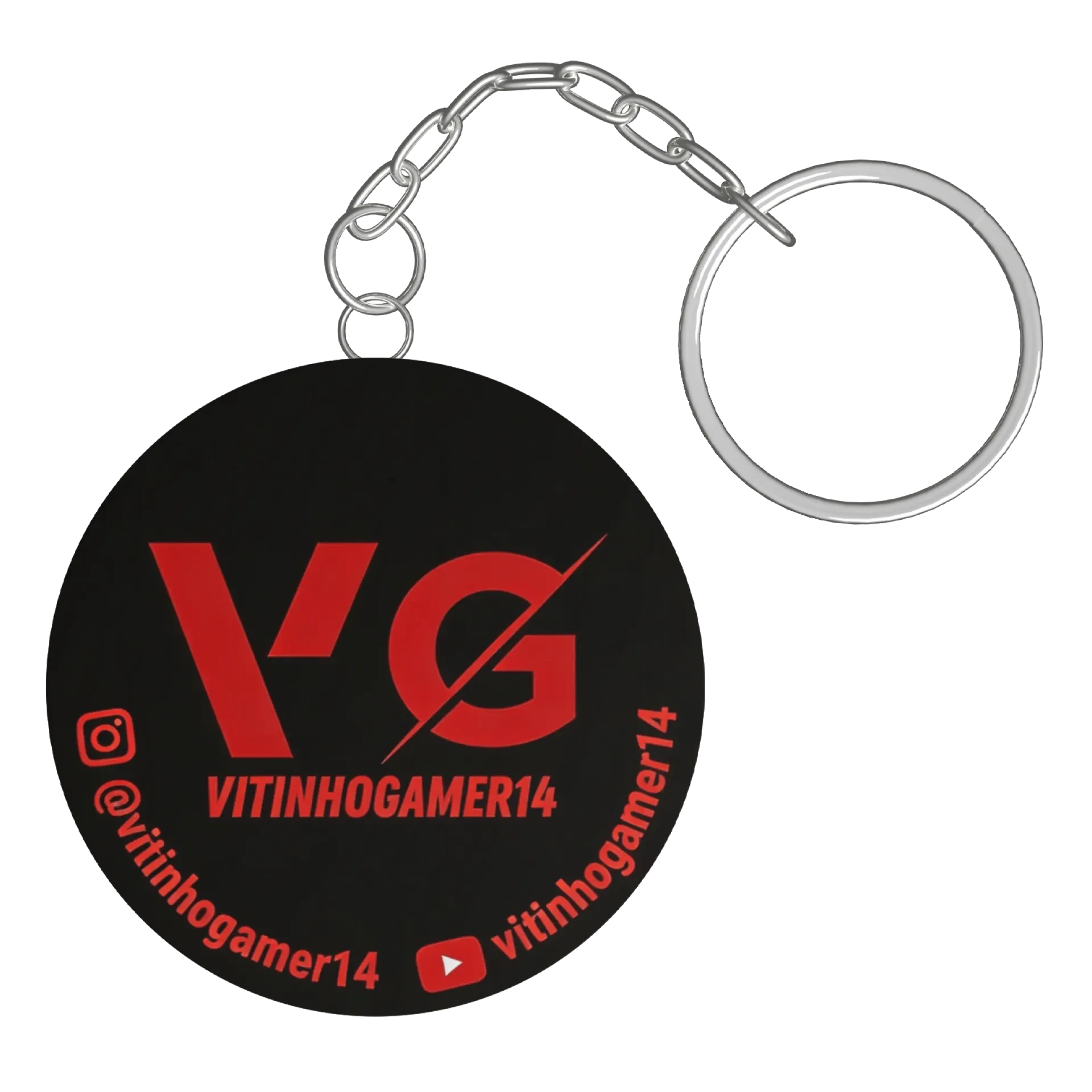 Chaveiro personalizado de Vitinhogamer14