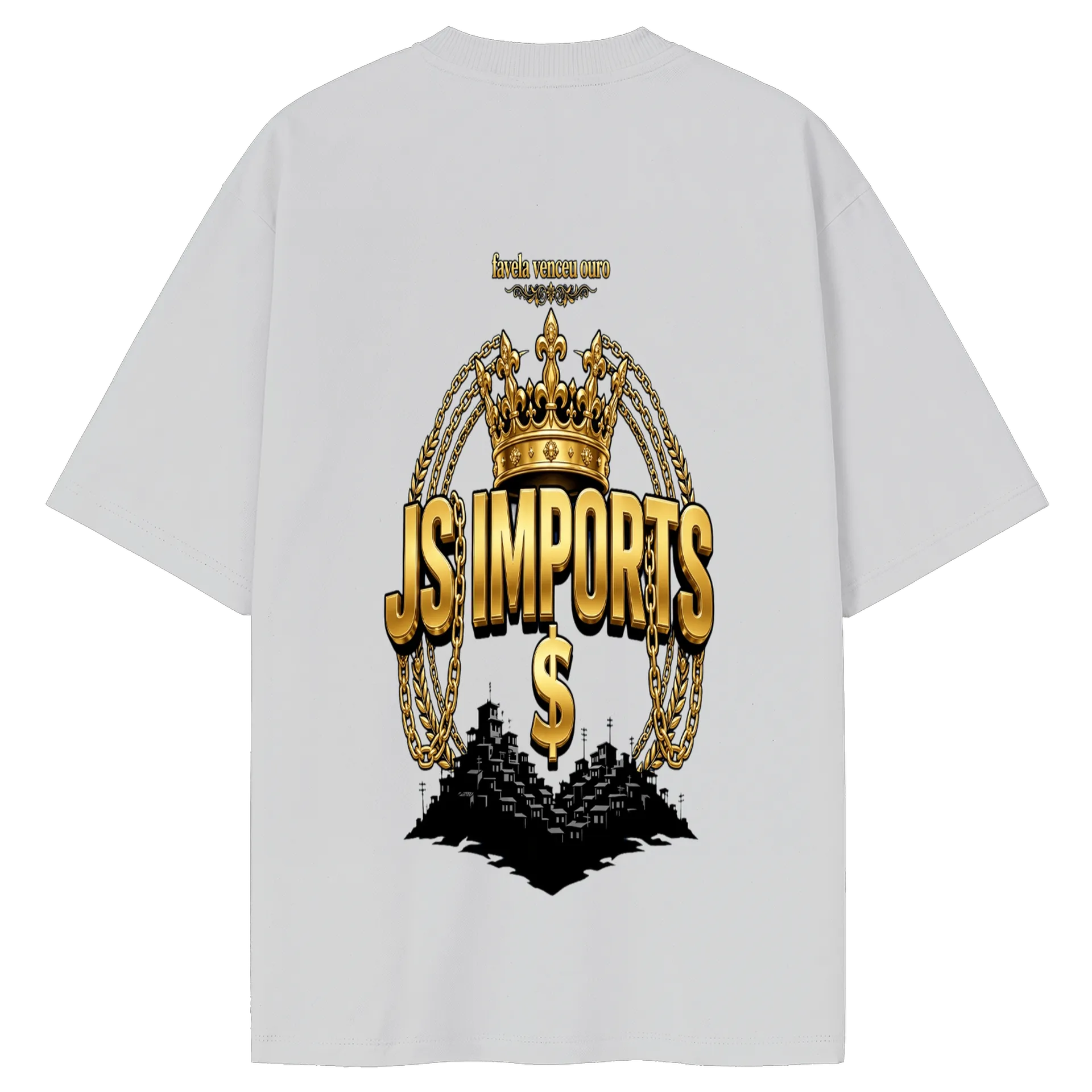 Camiseta Oversized de JS  — imagem 2 de 6
