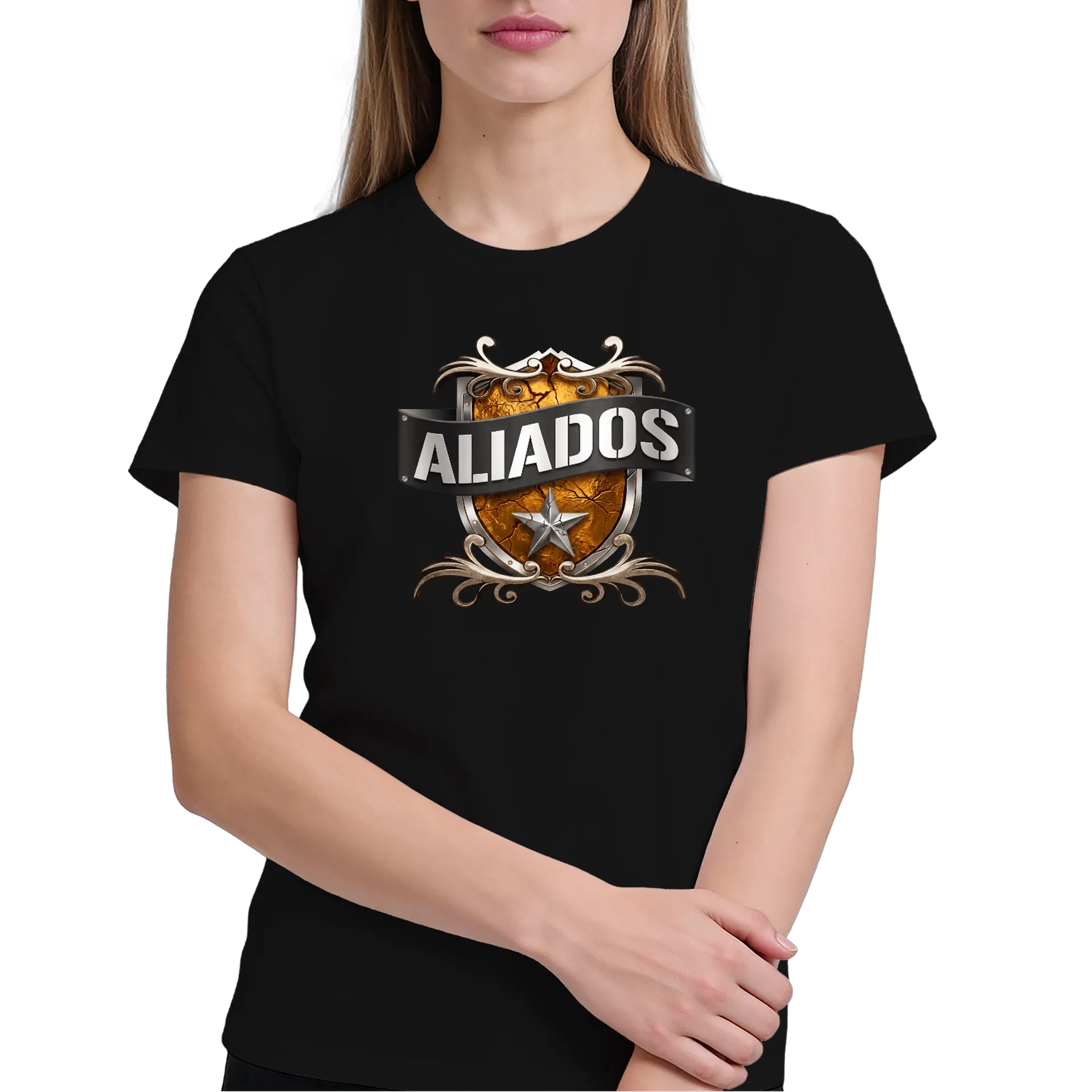 Camiseta Aliados - Sonhar, viver, e todo dia agradecer de Aliados Store — imagem 3 de 6