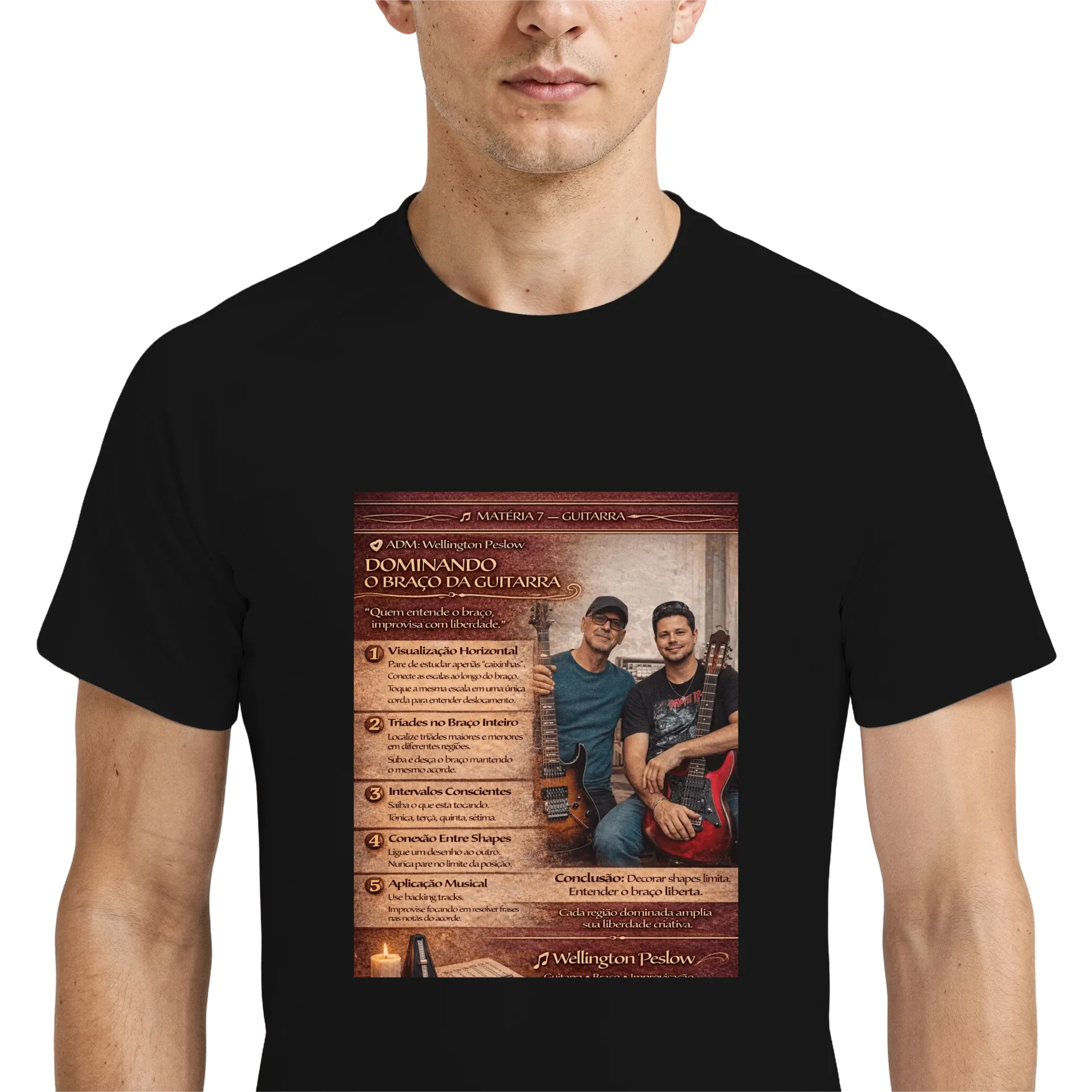 Camiseta Adm Guitar 1 - Imagem 4