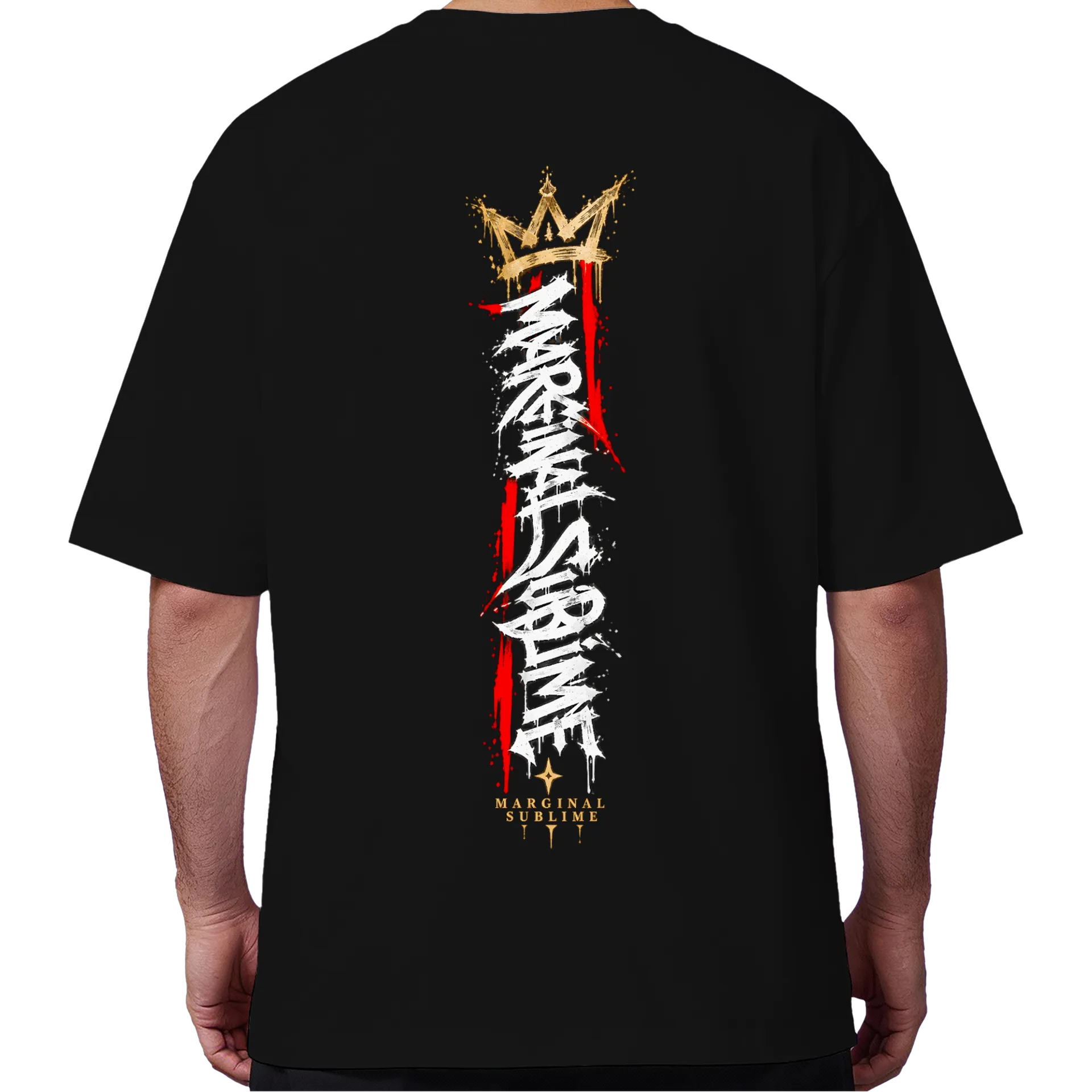 Camiseta Oversized Logo Marginal Sublime Estilo Graffiti - Imagem 6