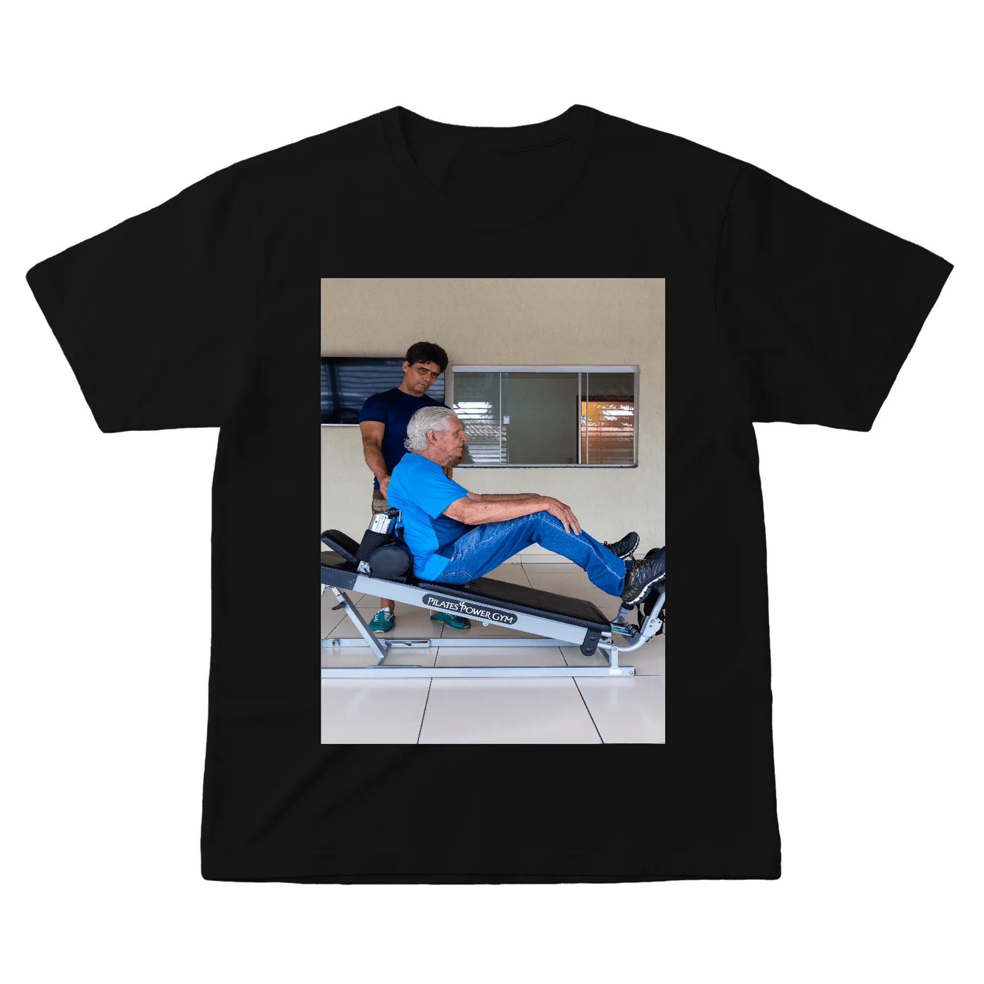 Camiseta Estampa Streamer Neon Cartoon Preto 100% Algodão de Shiatsu personalizados — imagem 1 de 6
