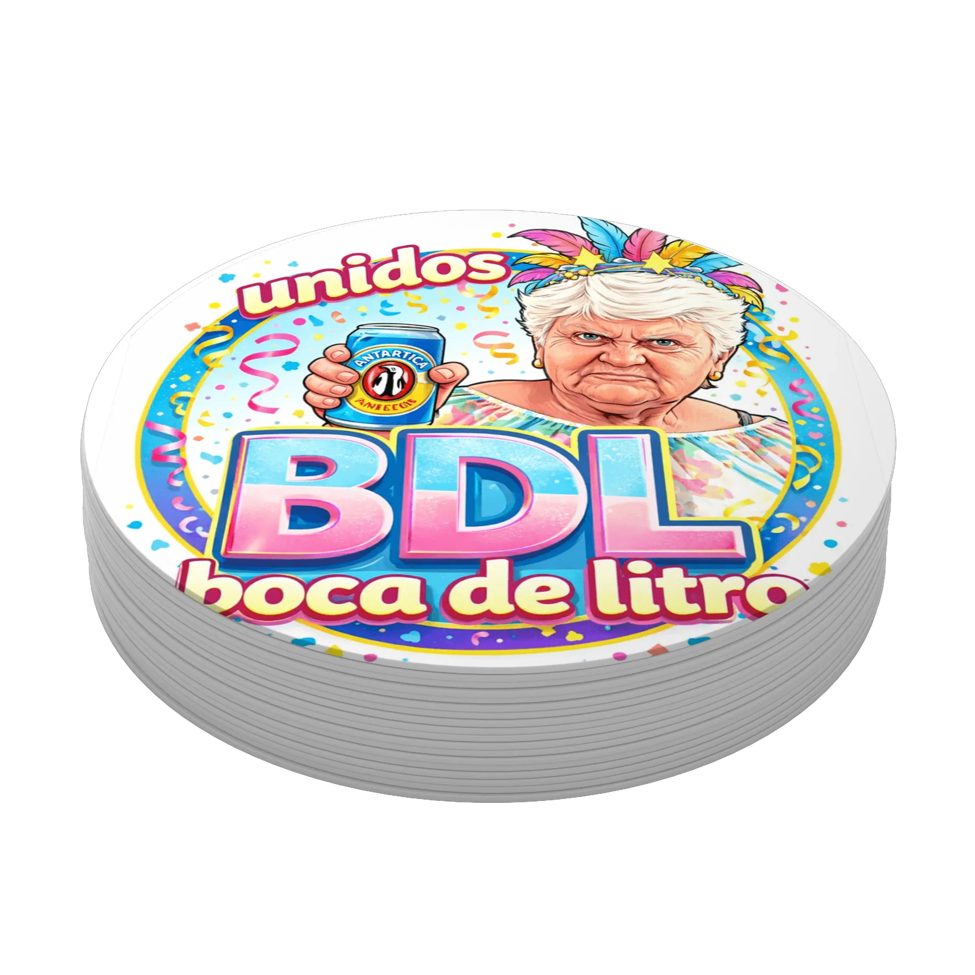 Porta-copos BDL de oibiro — imagem 3 de 3