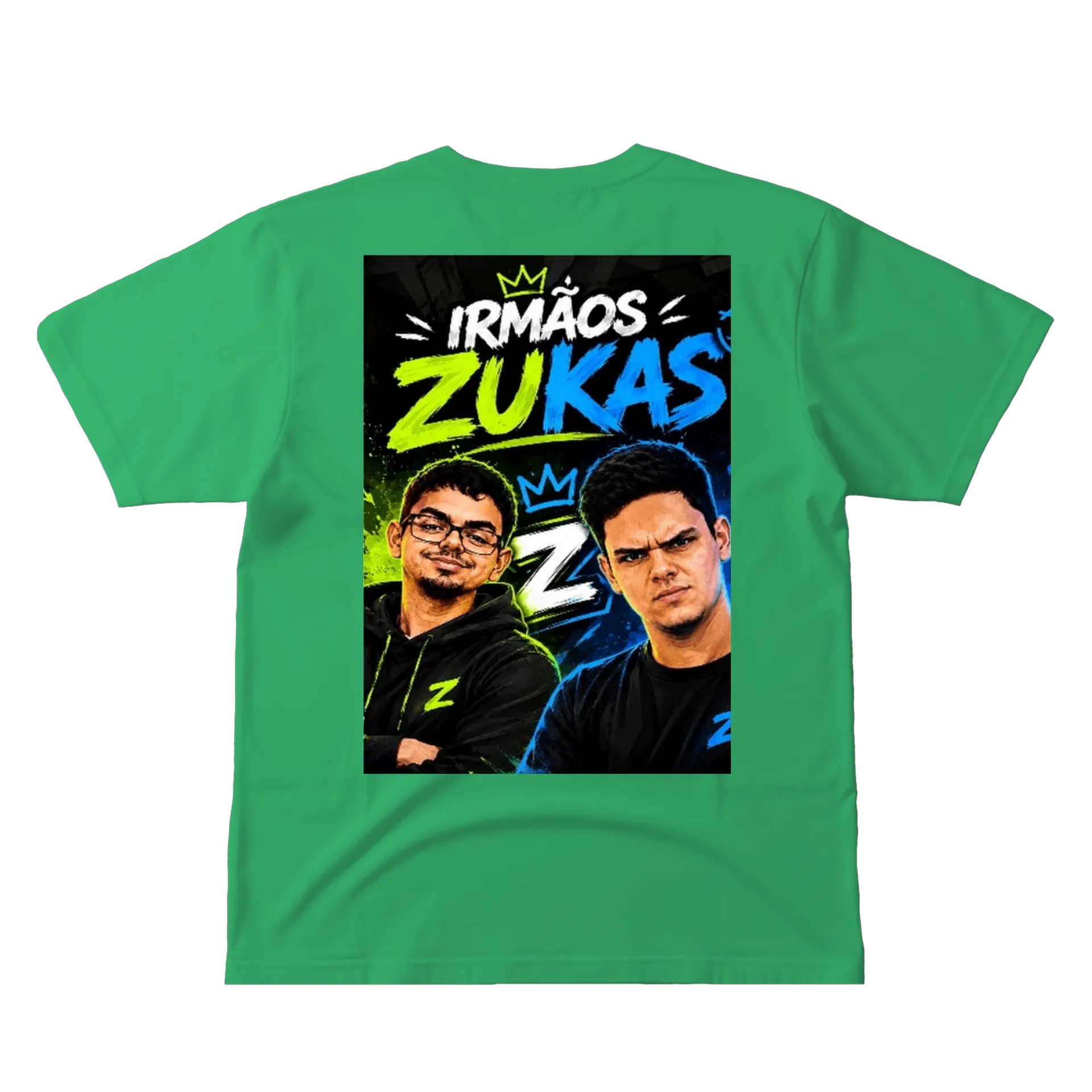 Camiseta DuaZz ZUKás Estampa YouTube 100% Algodão - Imagem 2