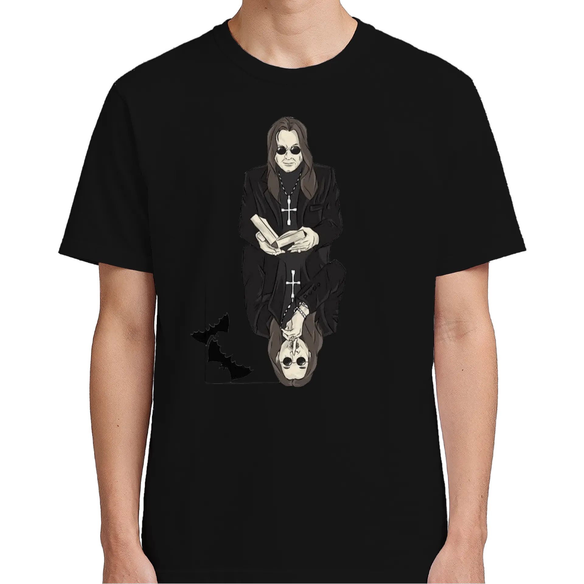 Camiseta Estampa Ozzy Osbourne 100% Algodão - Imagem 5