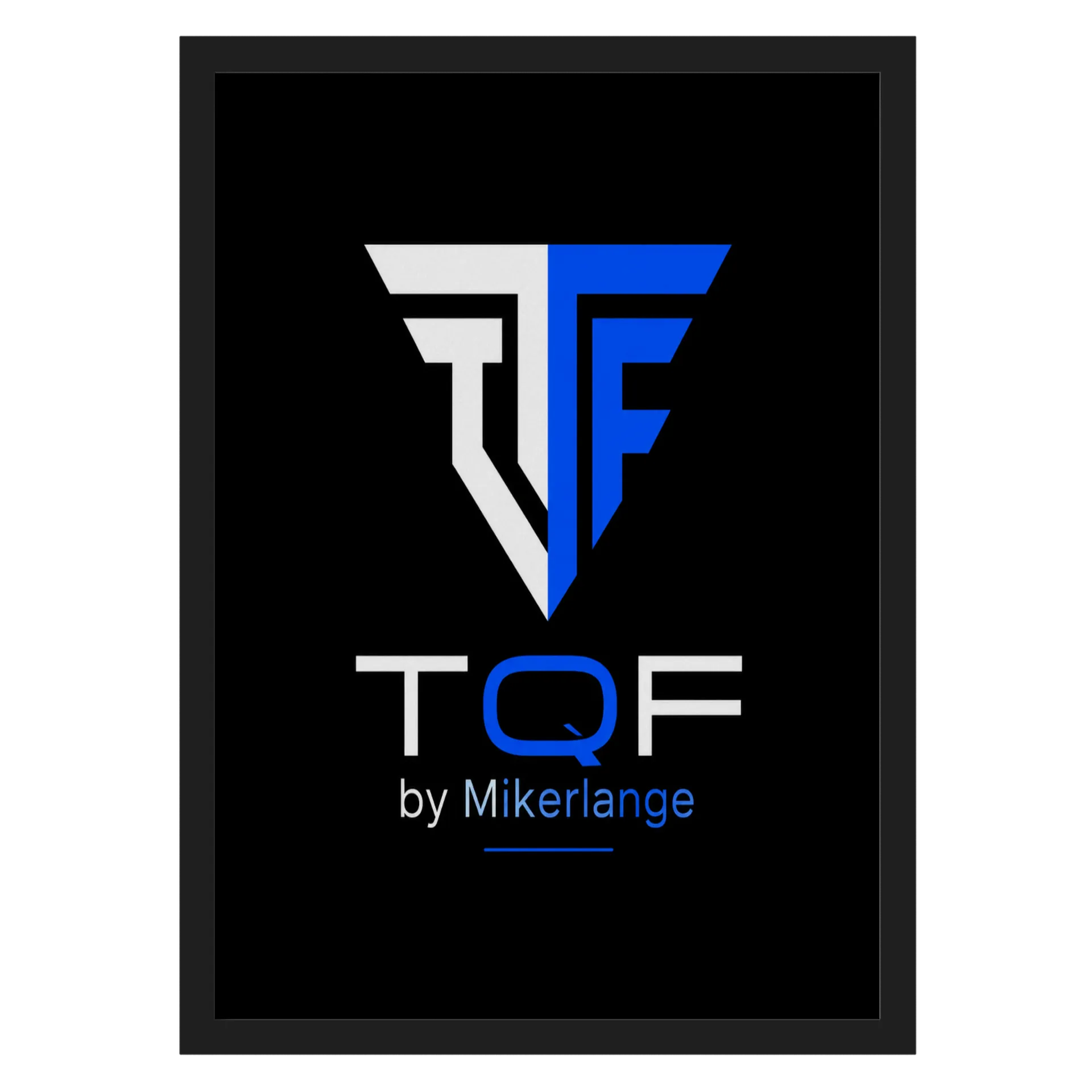 Quadro Logotipo TQF Estilo Moderno A3 de Mikerlange placide — imagem 1 de 3