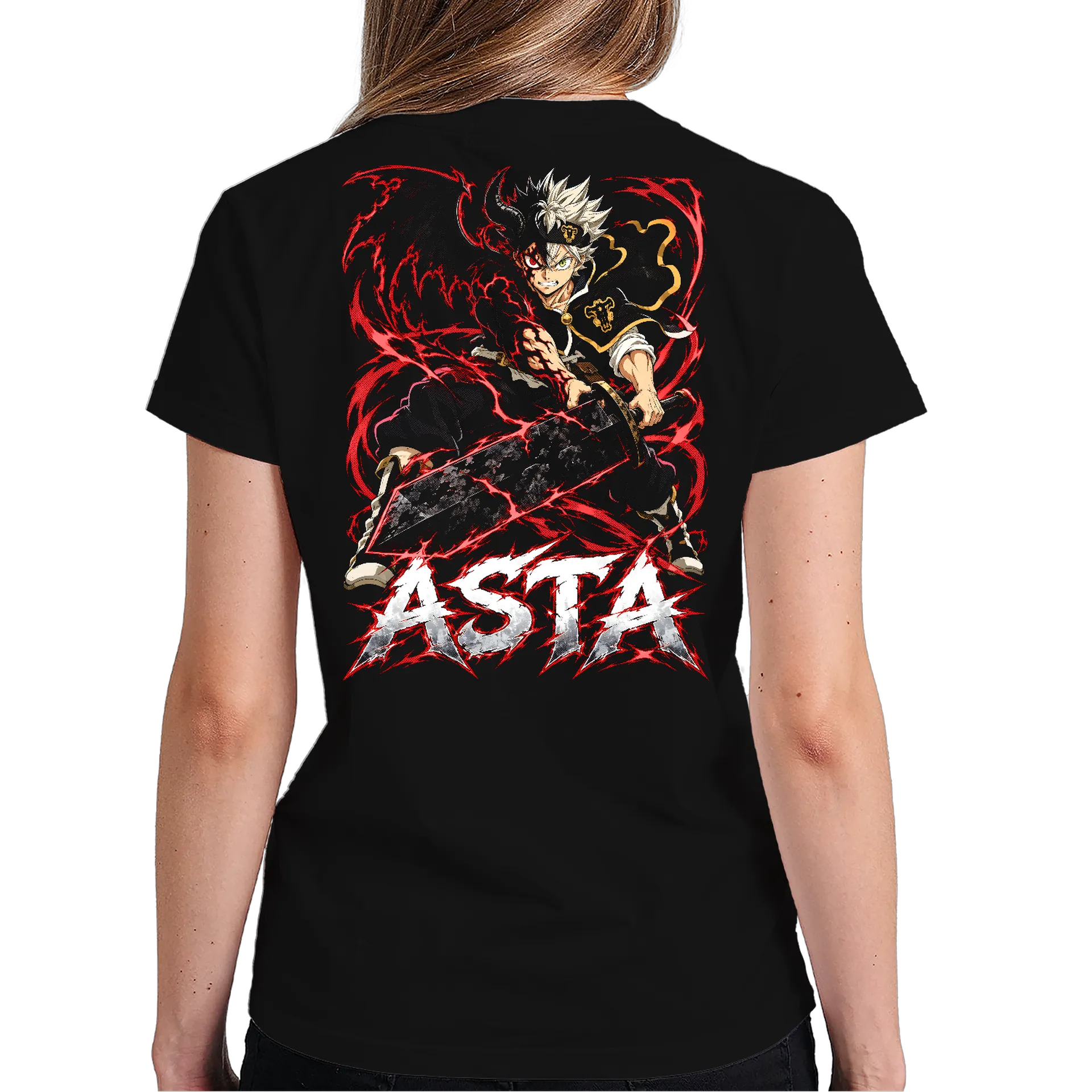 Camiseta personalizada Asta Black Clover Anime Premium - Imagem 5