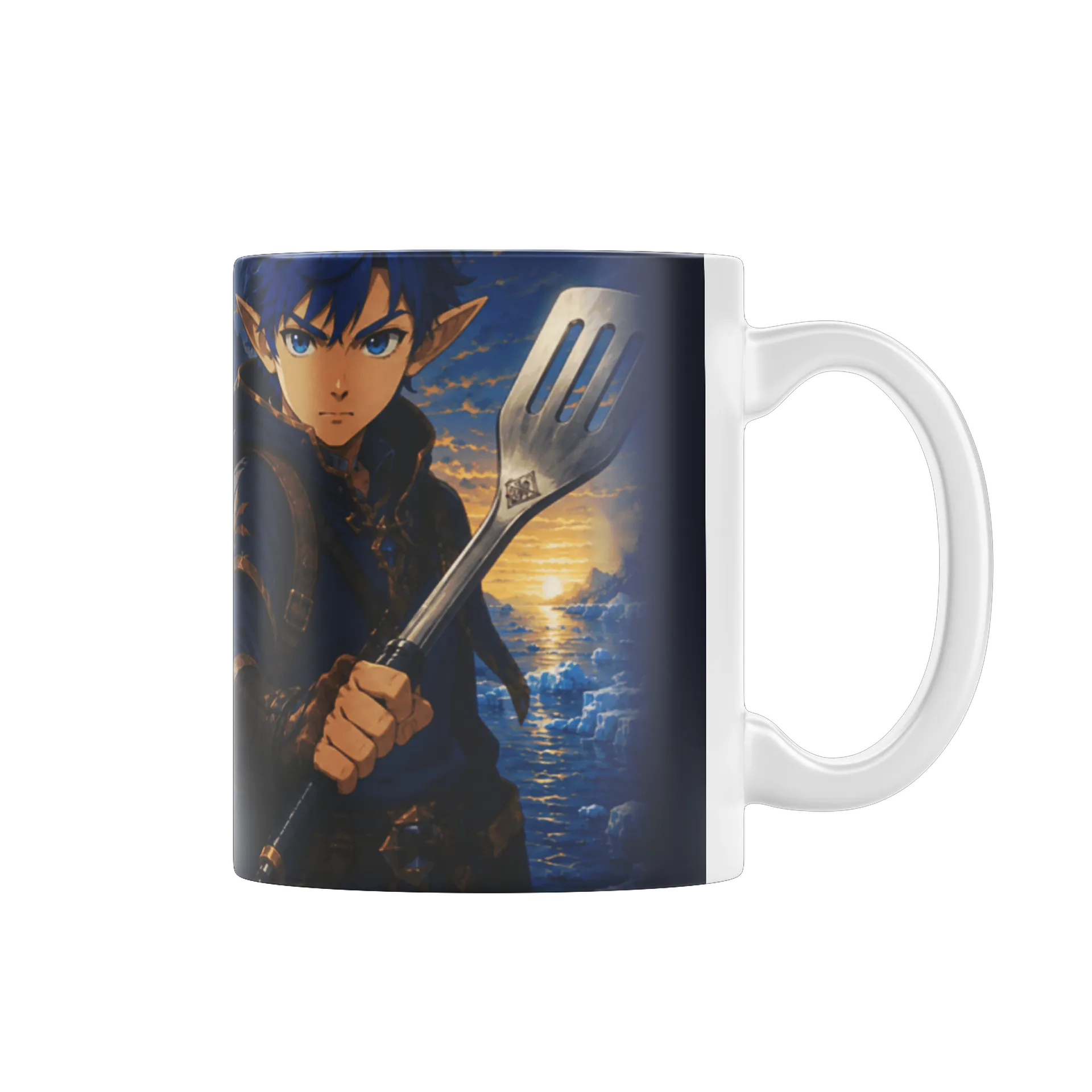Caneca personalizada Zublue e as Frutas Lendárias | Ch - Imagem 1