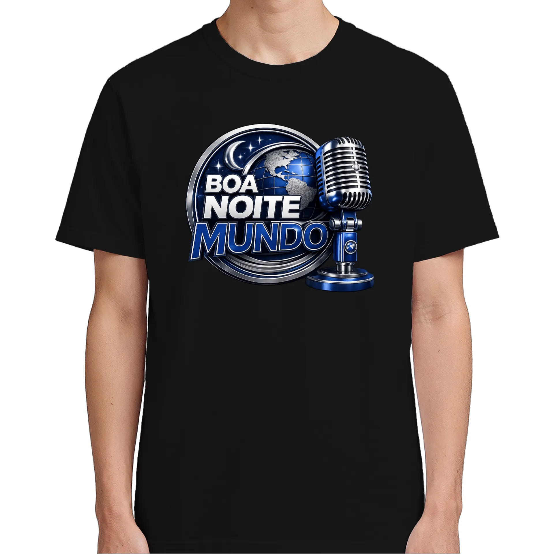 Camiseta Boa Noite Mundo  de Boa Noite Mundo — imagem 4 de 6
