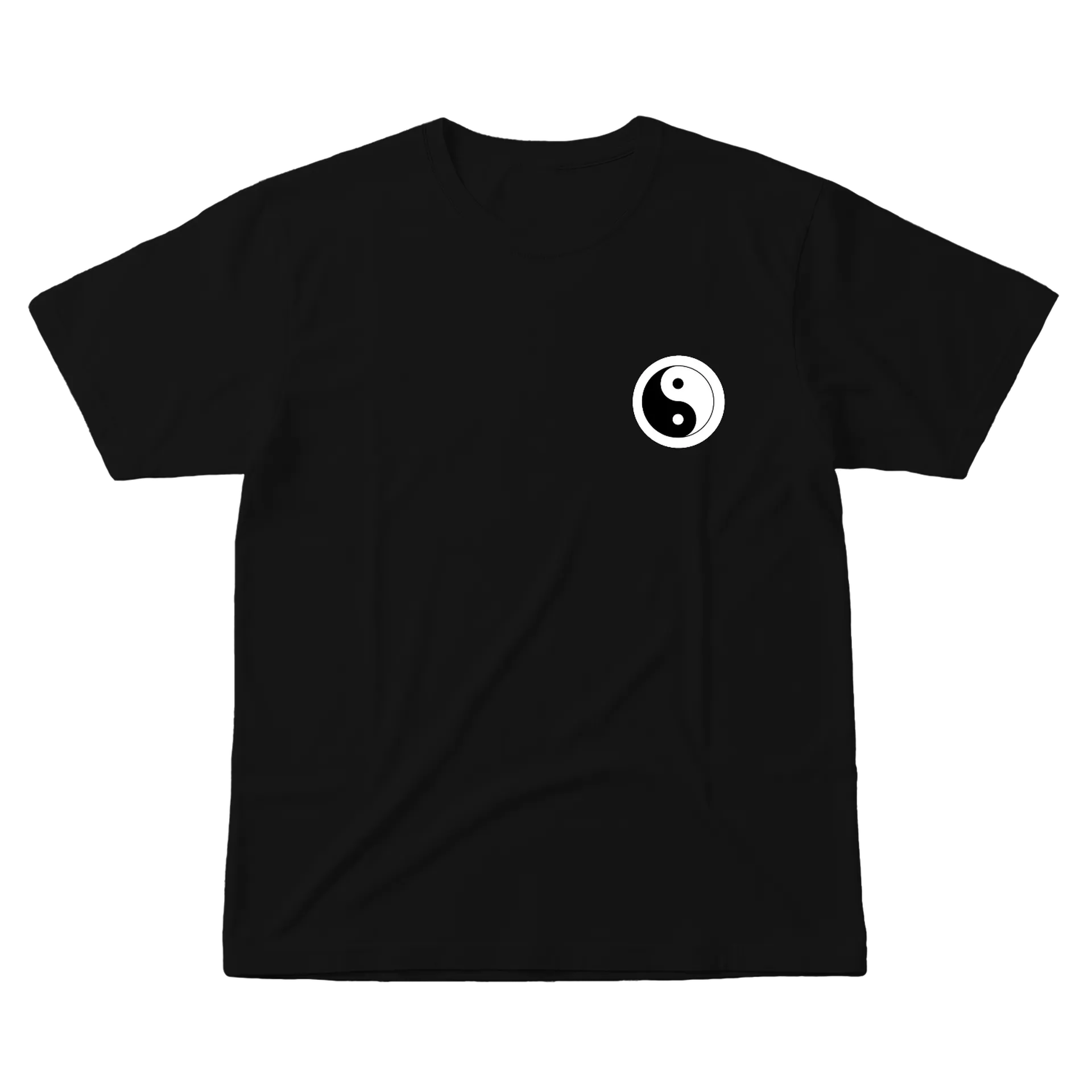 Camiseta Estampa Yin Yang Hiuga University 100% Algodão - Imagem 1