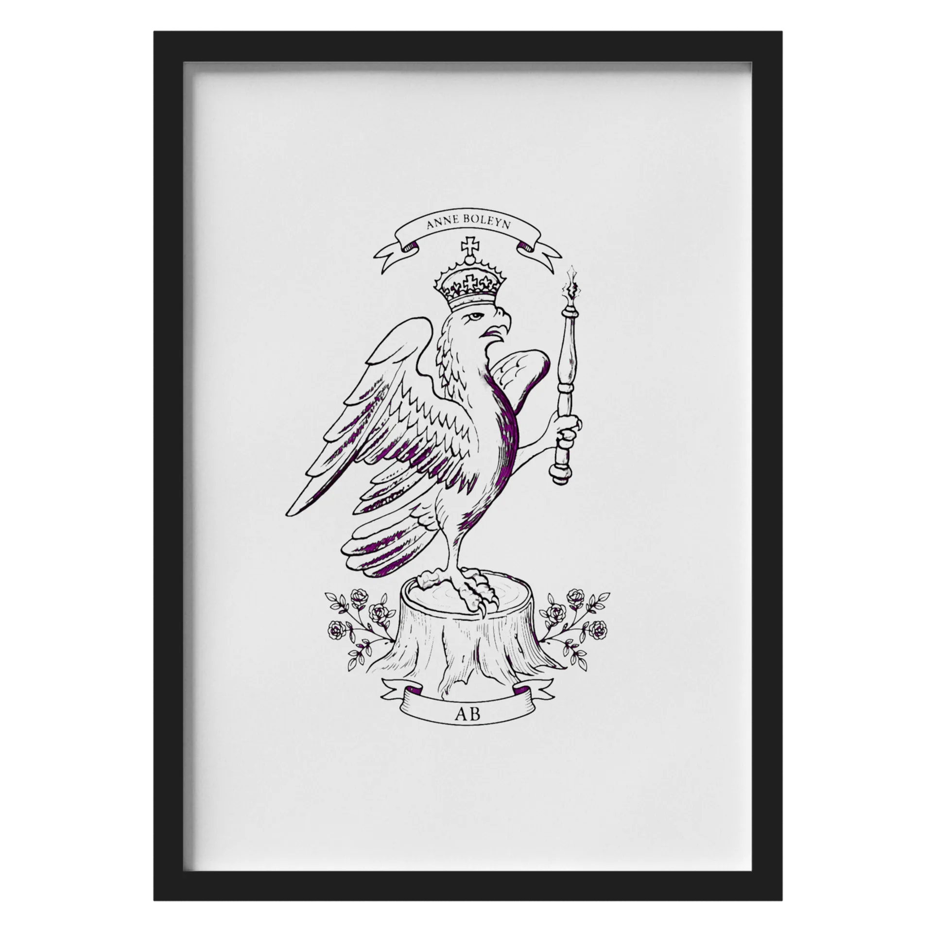 Quadro Boleyn Girl - Imagem 1